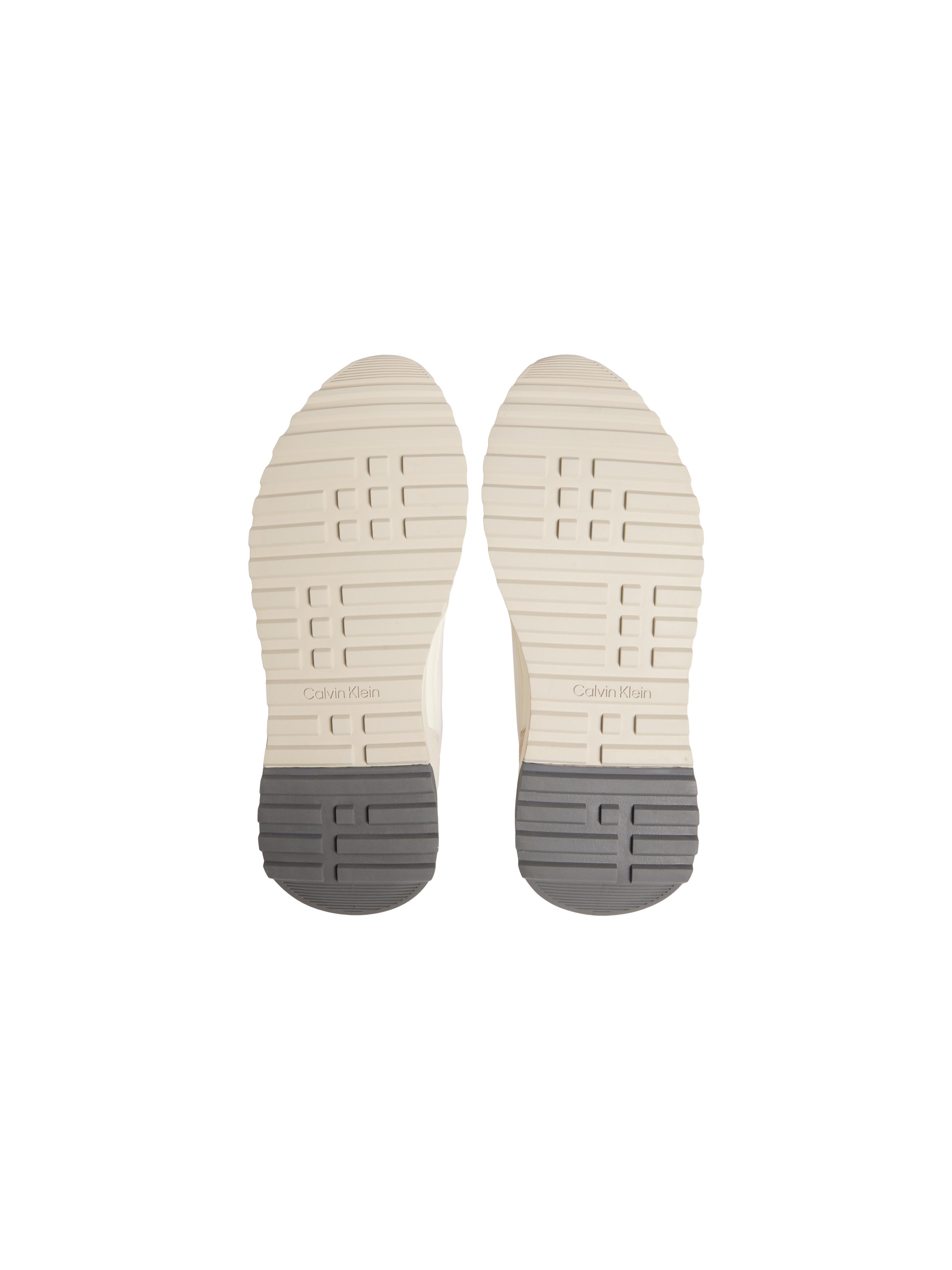 Calvin Klein City Runner Laceup NY Mix Sneaker Weiß/Beige/Grau 41 2