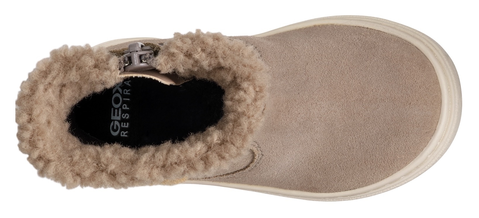 Geox Winterboots »B NASHIK GIRL A«, Klettstiefel, Babystiefel Winterstiefel mit süßem Patch
