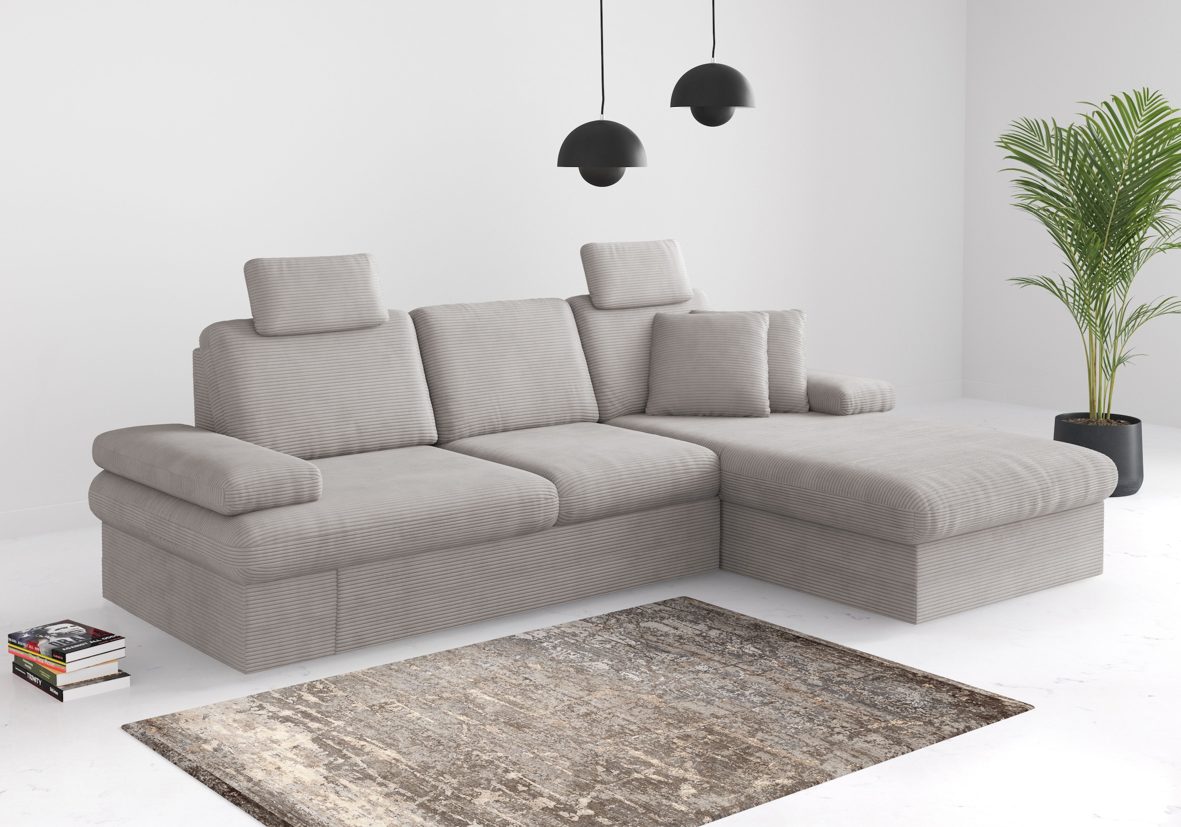 sit&more Ecksofa "Moreno", mit Armteilverstellung,wahlweise mit Bettfunktio günstig online kaufen
