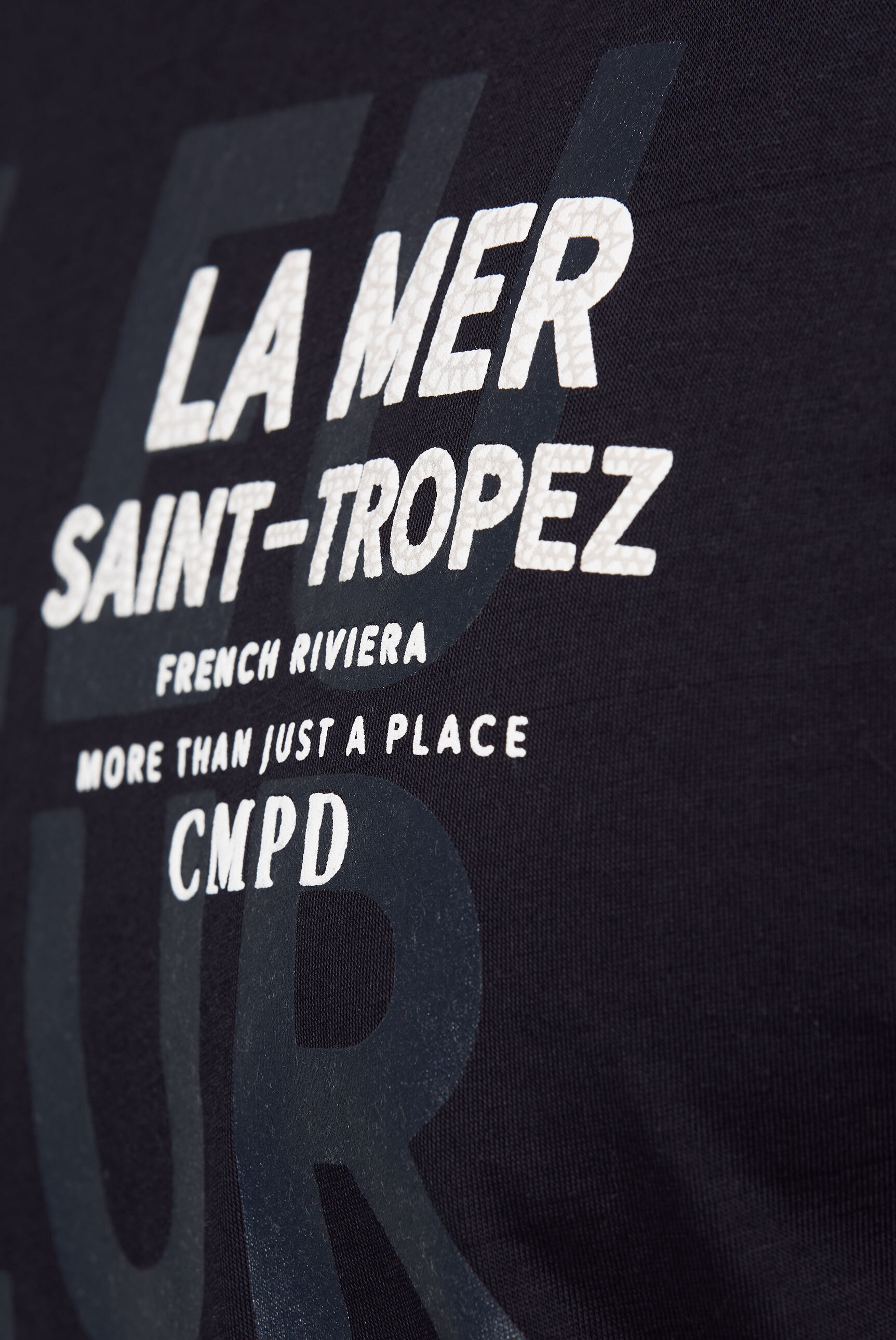 CMPD Rundhalsshirt, mit Necktape