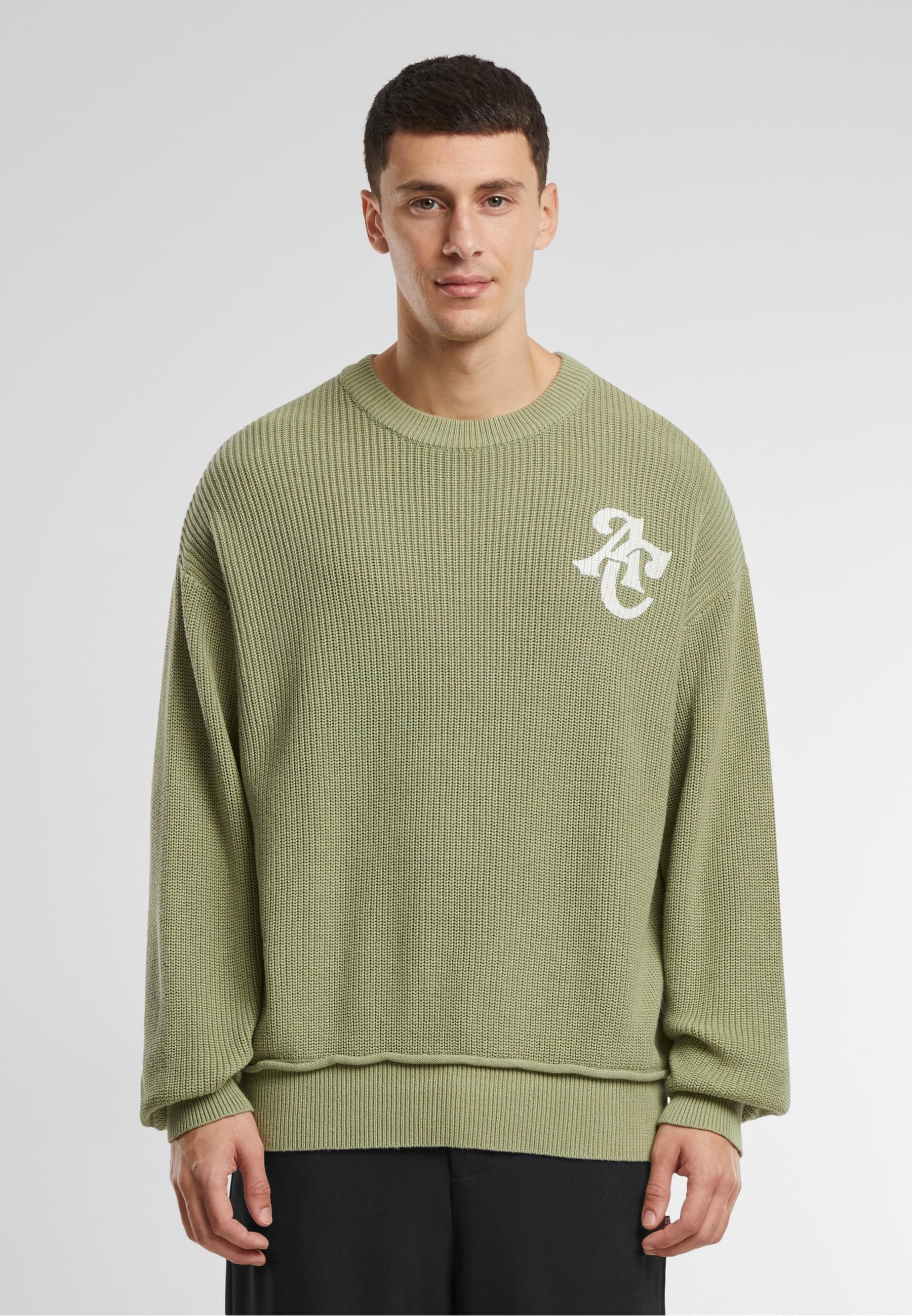 Another Cotton Lab Rundhalspullover »Another Cotton Lab Another Oversize Knit Sweatshirt«, (1 tlg.)