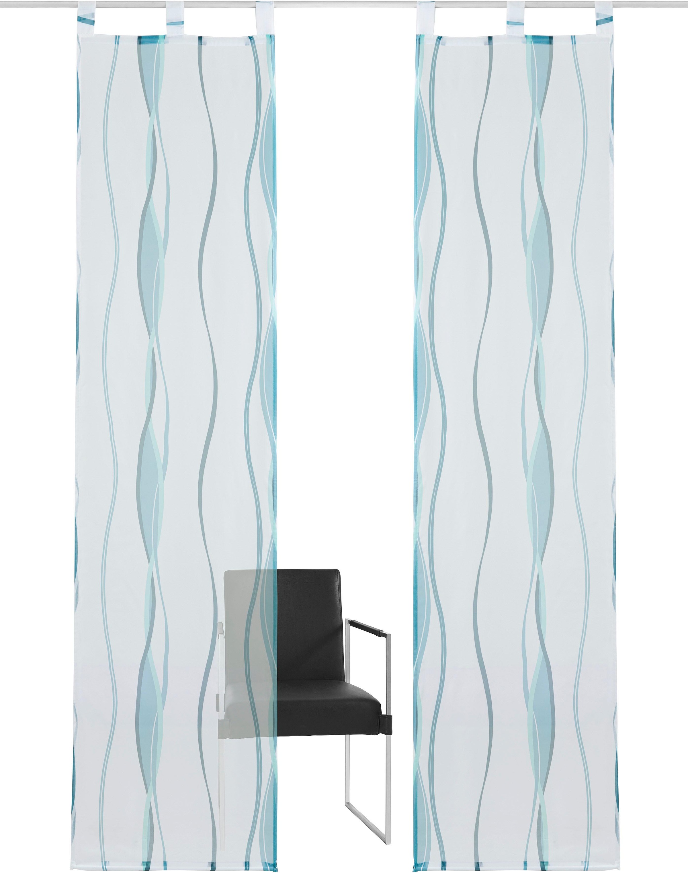 OTTO home Schiebegardine "Dimona" Schlaufen 2 Stk. tlg. 2er-Set, Fertiggard günstig online kaufen