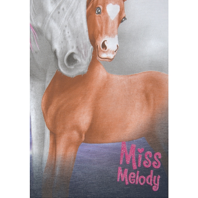 Miss Melody Langarmshirt & Leggings, (Set, 2 tlg.), mit tollen  Pferdedrucken kaufen | BAUR