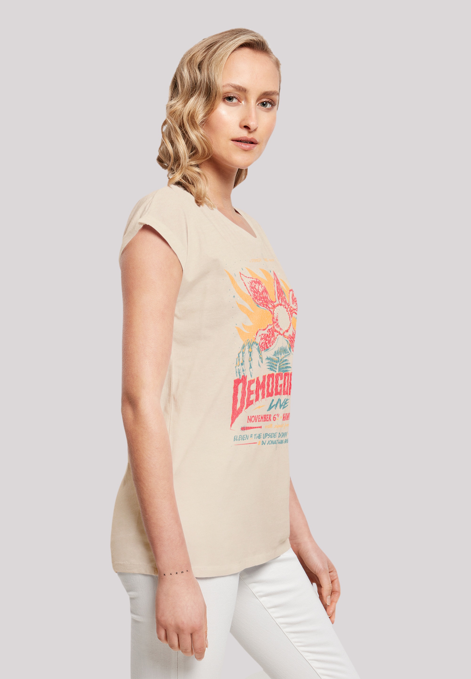 F4NT4STIC T-Shirt »Stranger Things Demogorgon Poster« Premium Qualität