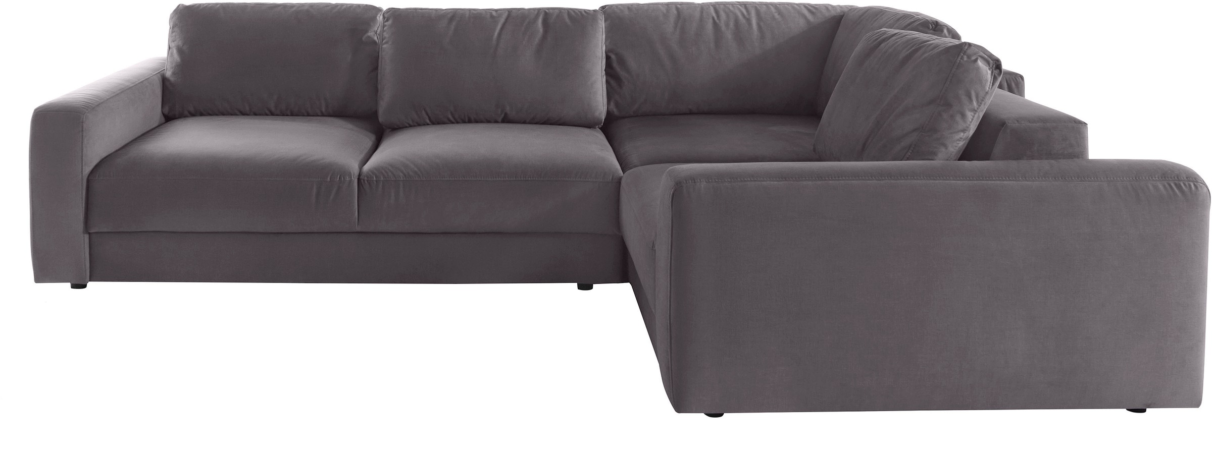 Places of Style Ecksofa "Bloomfield, L-Form", extra tiefe Sitzfläche, wahlw günstig online kaufen