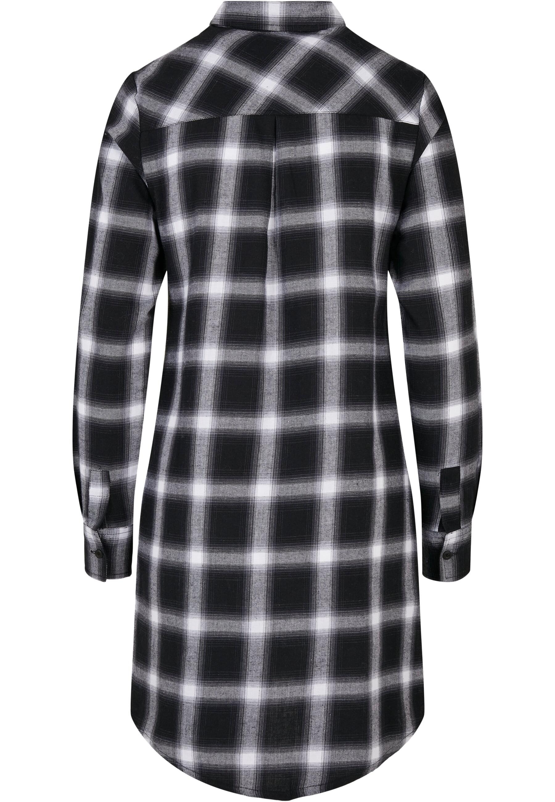 URBAN CLASSICS Shirtkleid "Urban Classics Damen Ladies Cotton Check Shirt D günstig online kaufen