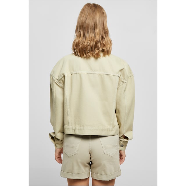 URBAN CLASSICS Outdoorjacke »Damen Ladies Oversized Colored Denim Jacket«, (1  St.) bestellen | BAUR