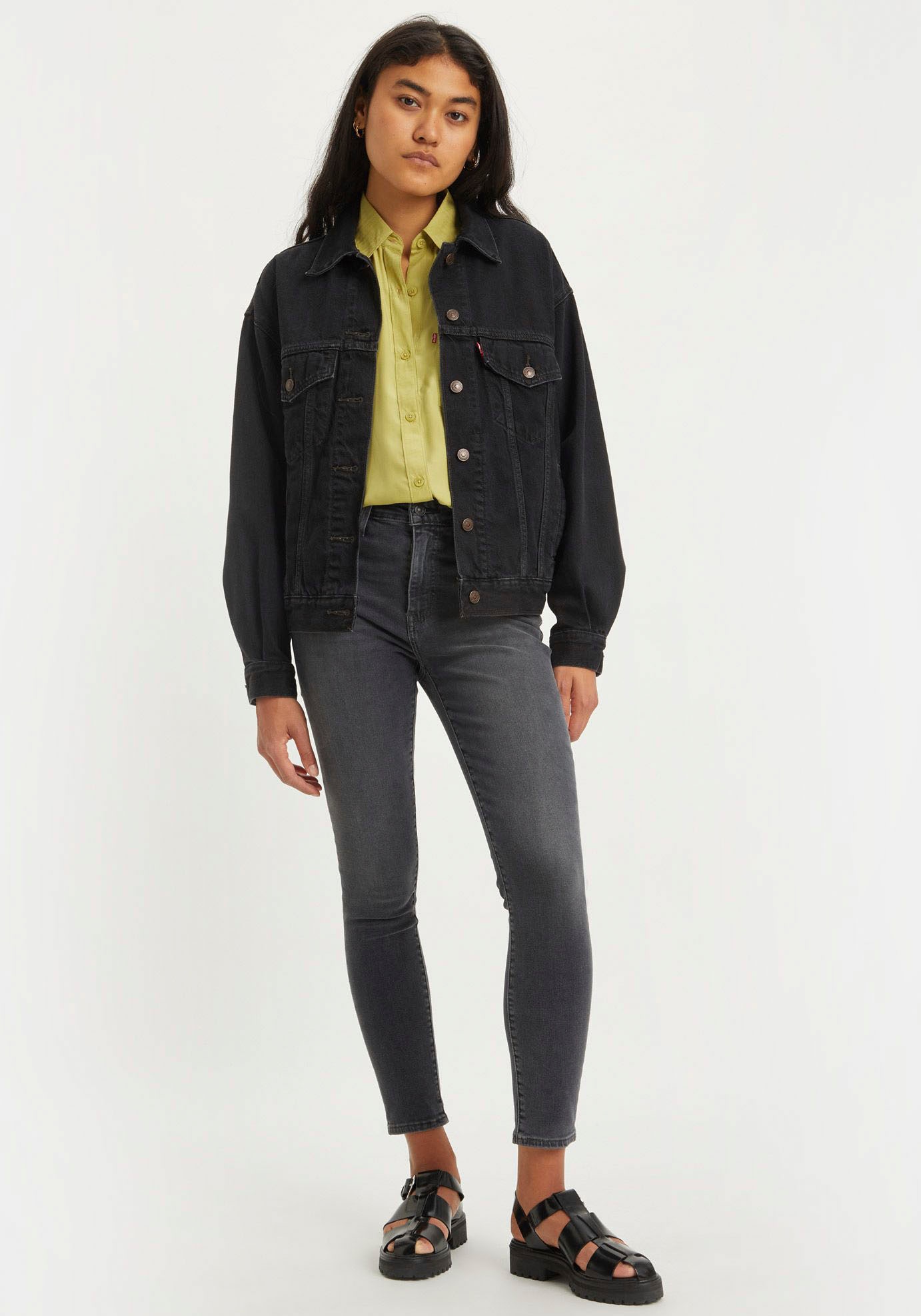 Levi's® Skinny-fit-Jeans »721 High rise skinny«, mit hohem Bund