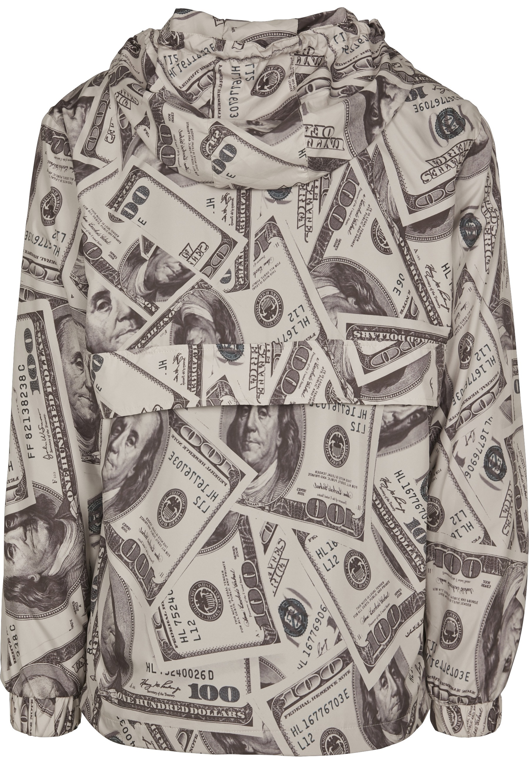 MisterTee Allwetterjacke »MisterTee Herren Mister Tee Dollar Windbreaker« 1 Stk. tlg. ohne Kapuze