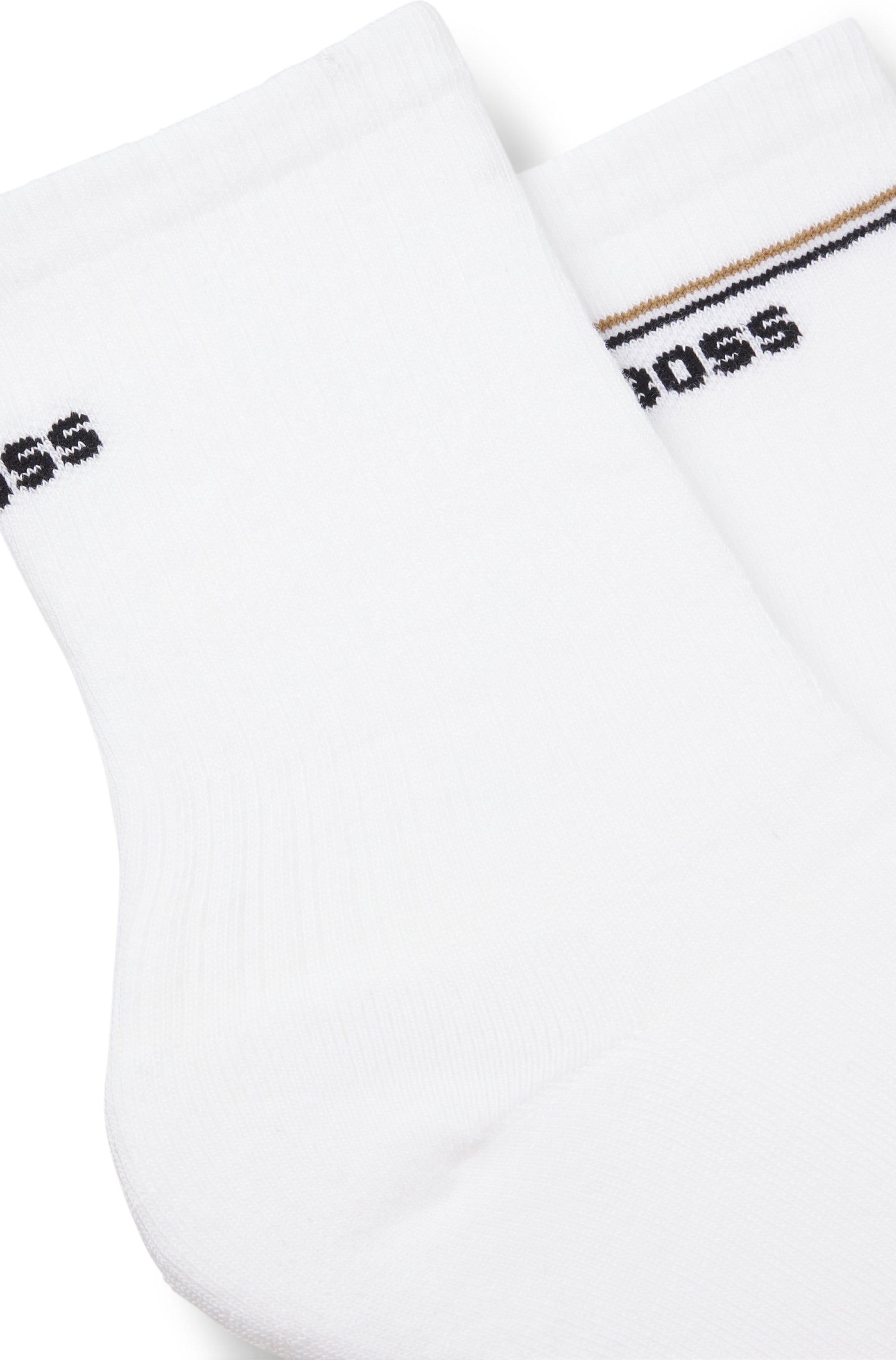 BOSS Socken »2P QS Iconic CC W«, (Packung, 2 Paar, 2er), mit BOSS-Logoschriftzug