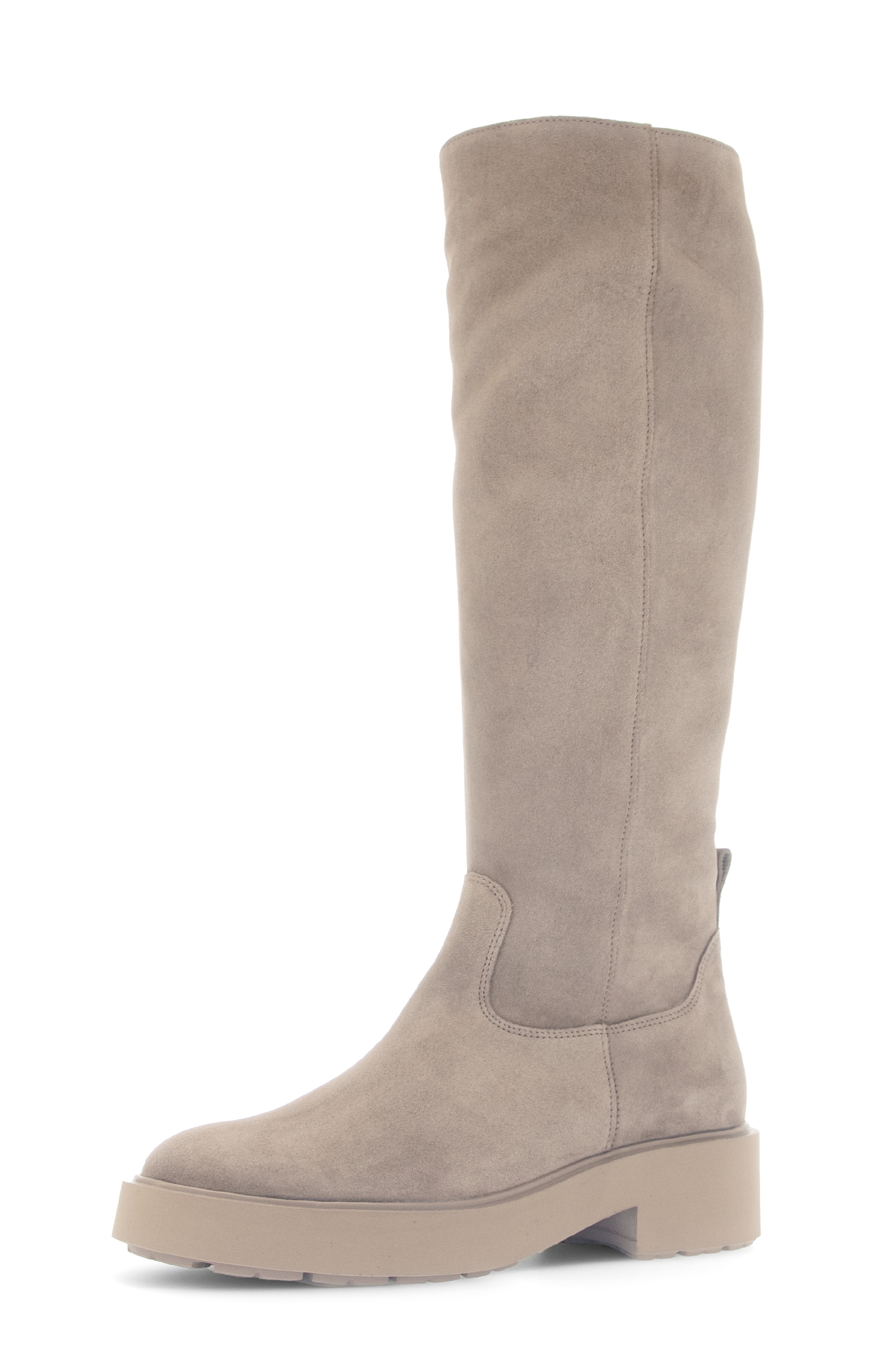 Gabor Stiefel, Blockabsatz, Langschaftstiefel, Reißverschlussstiefel mit Zi günstig online kaufen