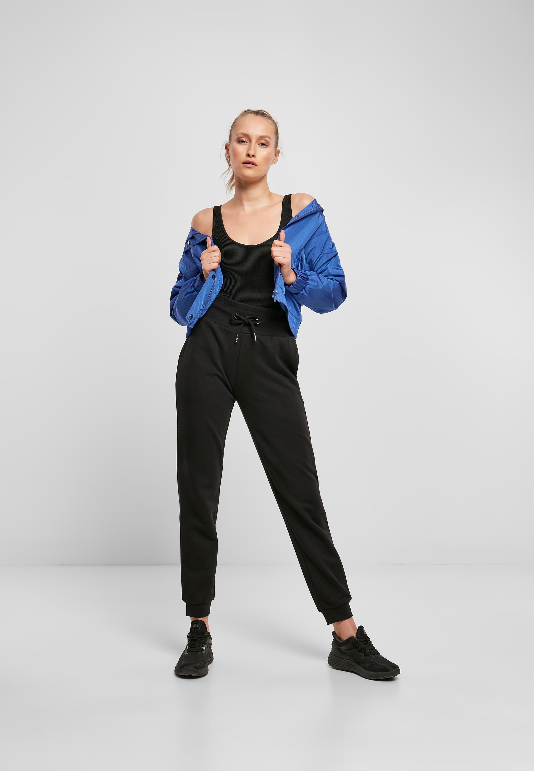 URBAN CLASSICS Jogginghose »Urban Classics Damen Ladies Organic High Waist Sweat Pants«, (1 tlg.)