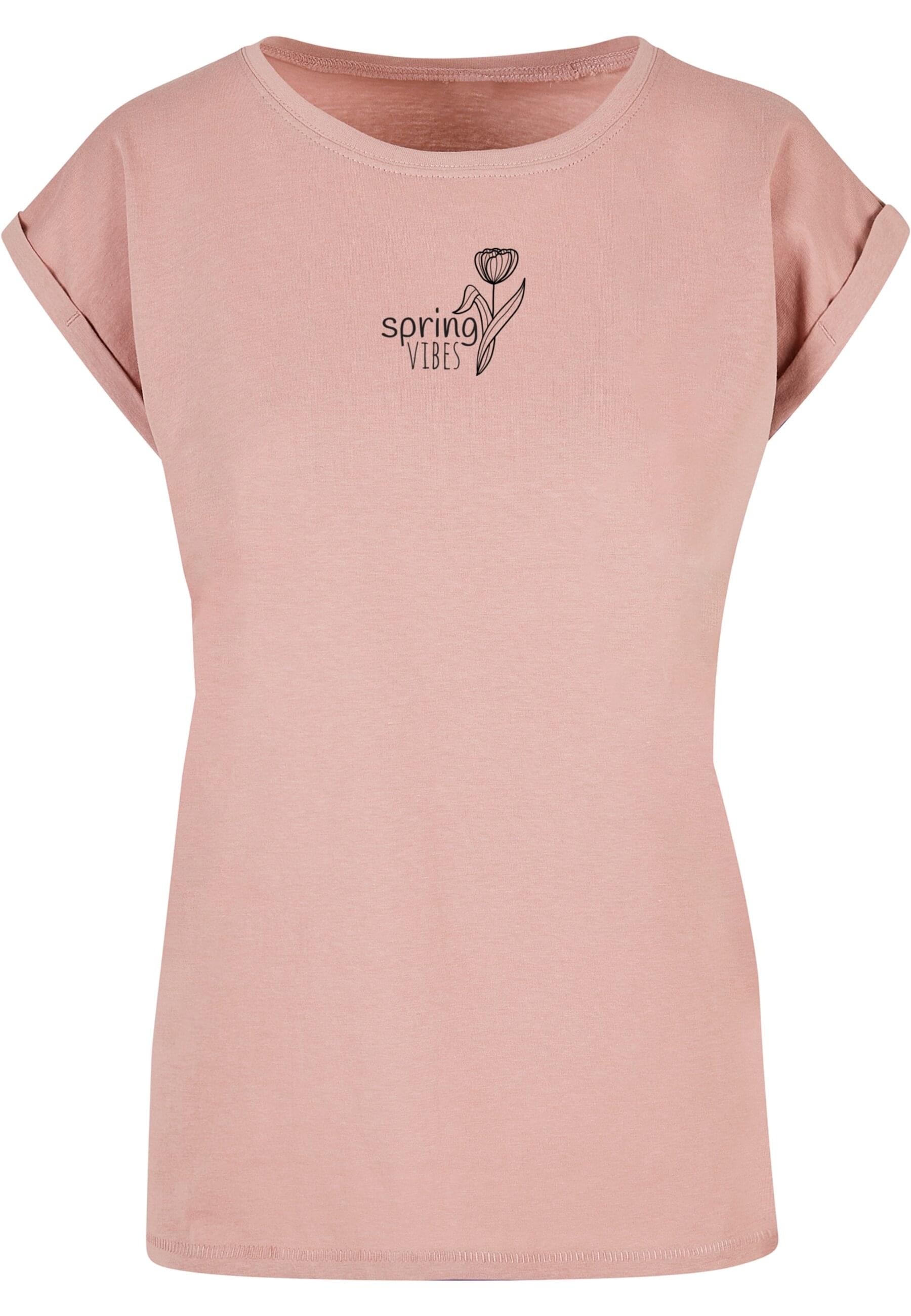 Merchcode T-Shirt "Merchcode Damen Ladies Spring - Vibes T-Shirt" günstig online kaufen