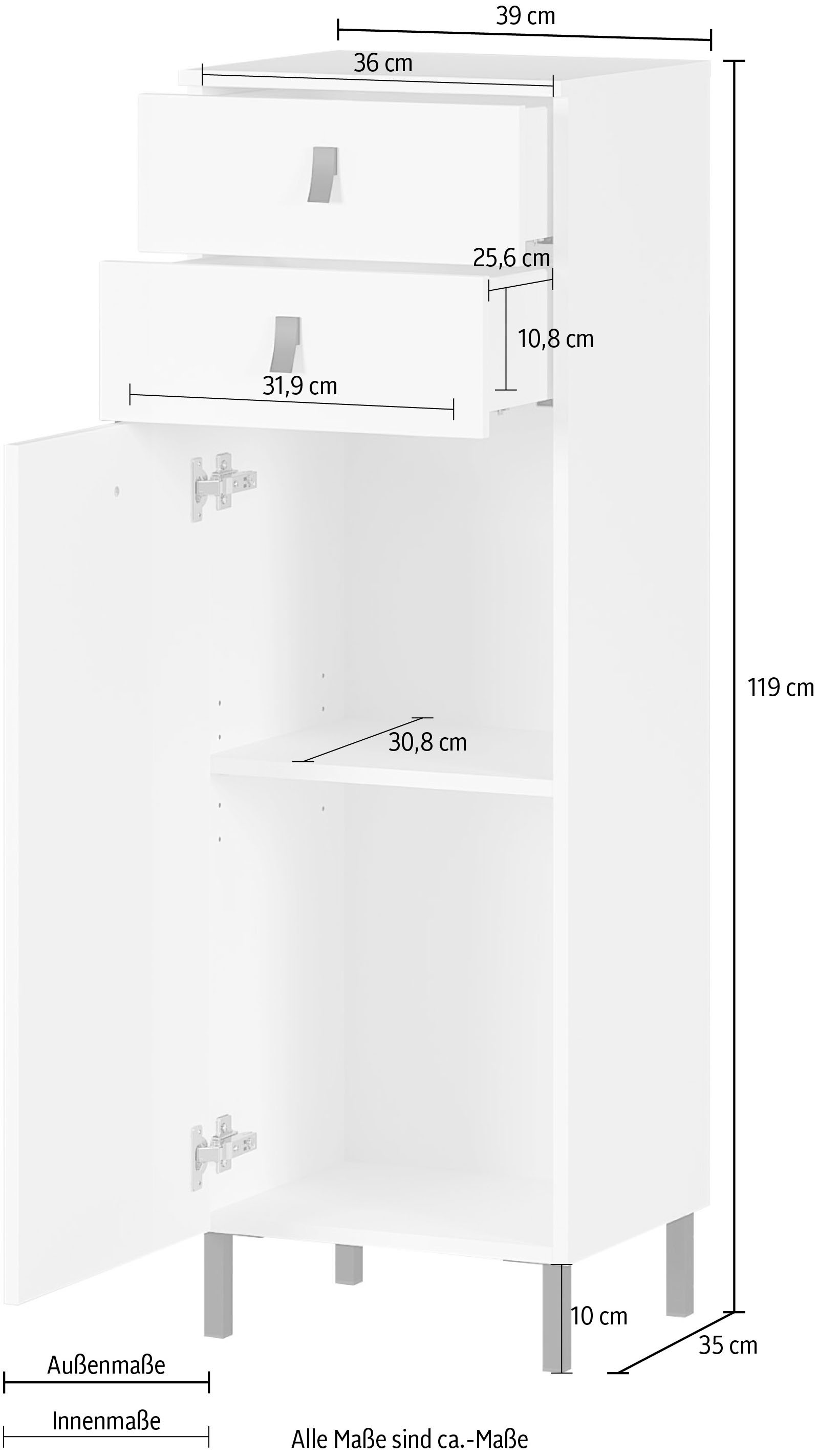 Midischrank bestellen »GW-Tulsa« GERMANIA | BAUR