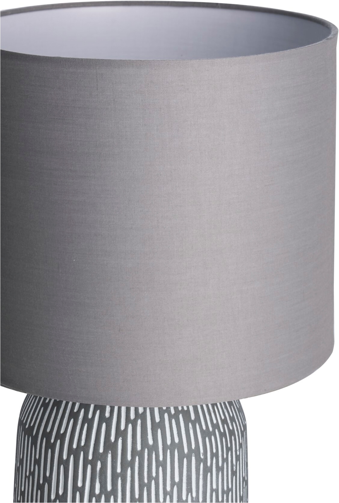 Pauleen Tischleuchte »Playful Glimmer max.20W E14 Steingrau/Beige 230V Stoff/Keramik« E14 1 Stk. IP20