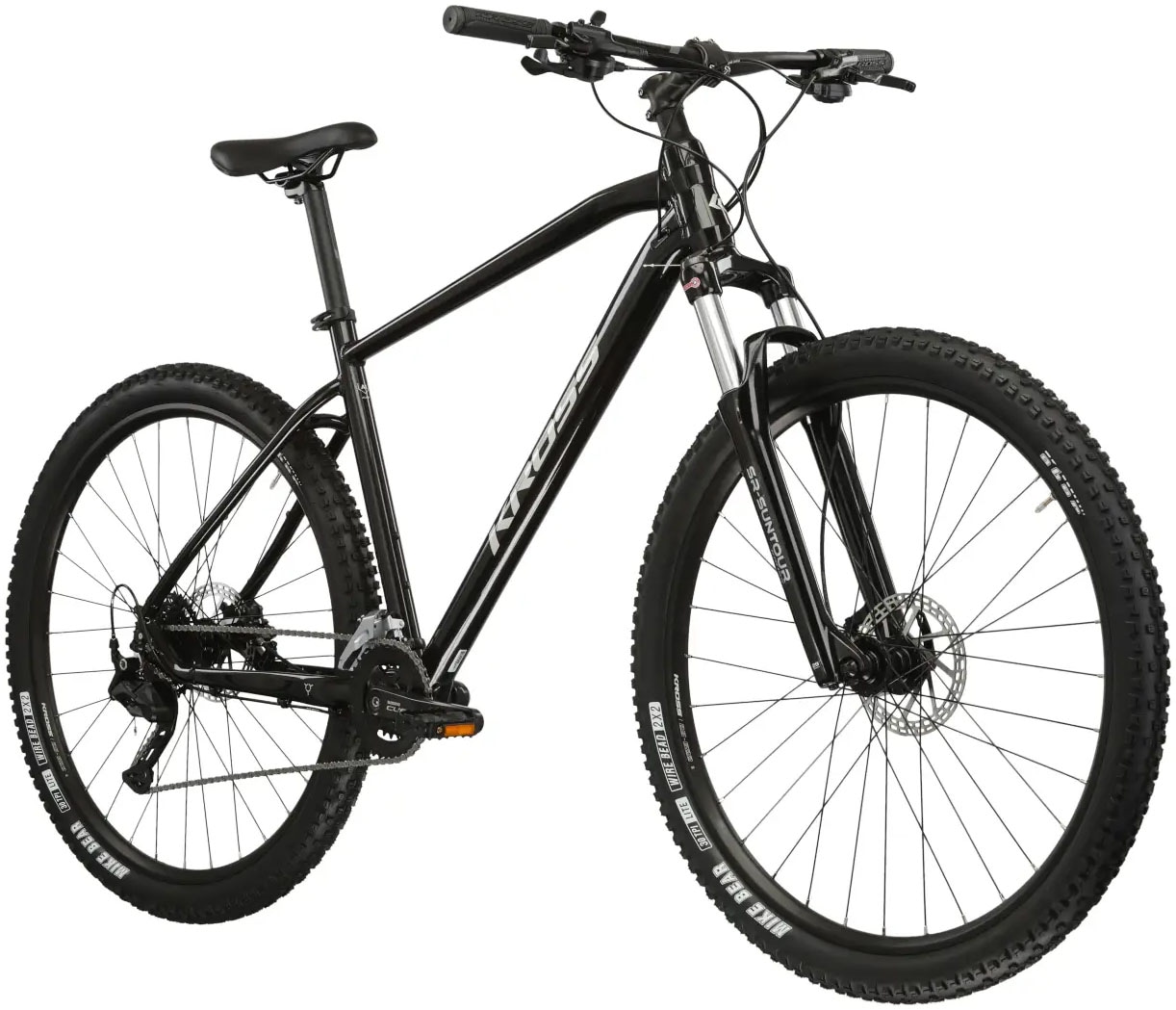 Kross Mountainbike »KROSS MTB Hardtail Hexagon 5.0 27,5" schwarz«, 18 Gang, Shimano, CUES U3020 Schaltwerk, Kettenschaltung