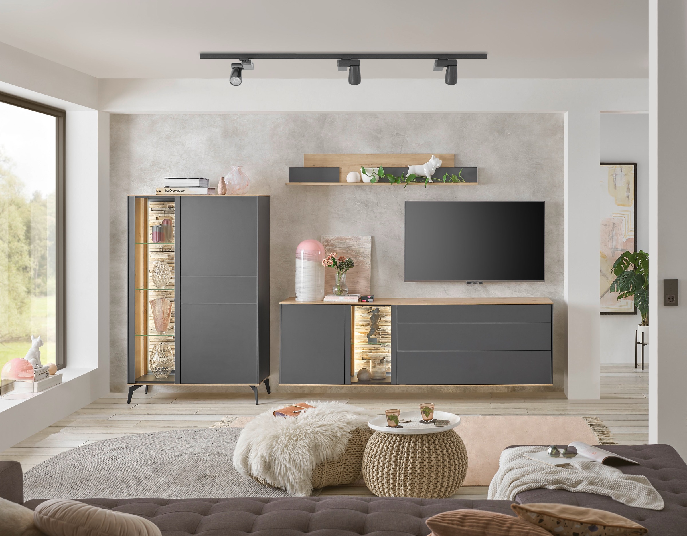 Mäusbacher Wandboard "Faro", Faro Wandboard, Breite 150 cm, modernes Wandre günstig online kaufen