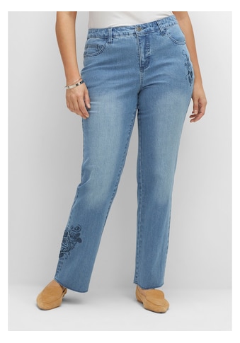 Sheego Stretch-Jeans »Große Größen« su aufwen...