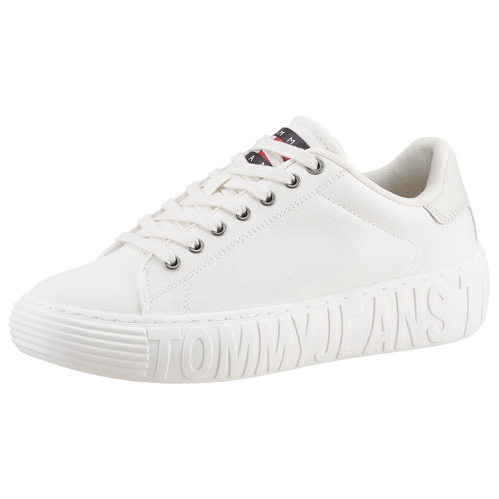 Tommy Jeans Plateausneaker »TOMMY JEANS NEW CUPSOLE CNVAS LC«