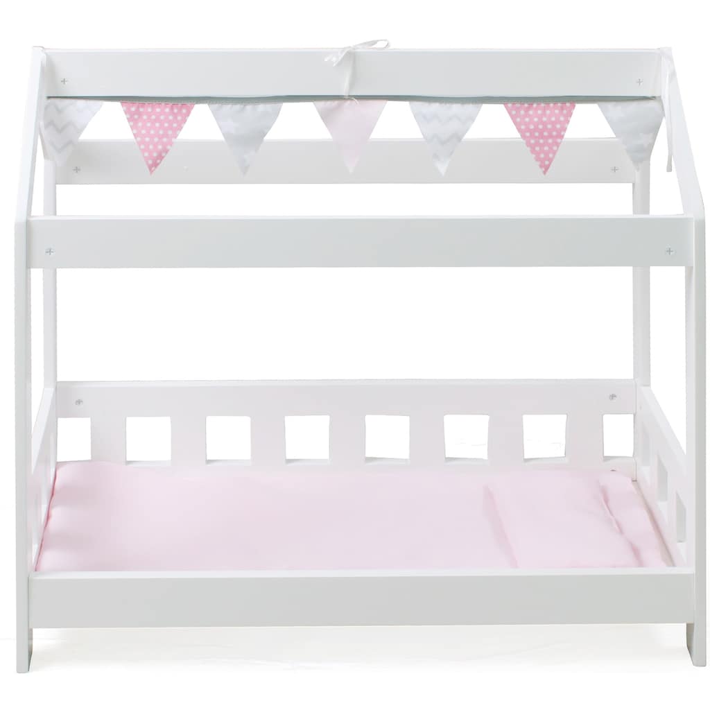 CHIC2000 Puppenbett »Stars Grey«