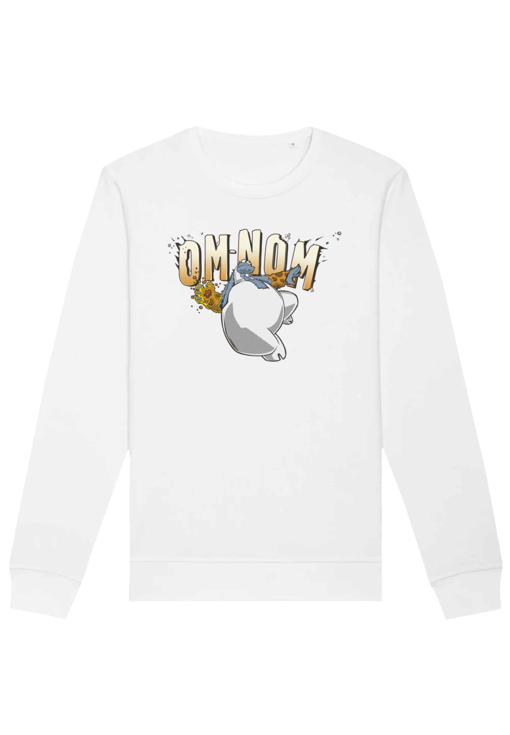 F4NT4STIC Sweatshirt »Sesamstraße Cookie Monster Hero«, Premium Qualität