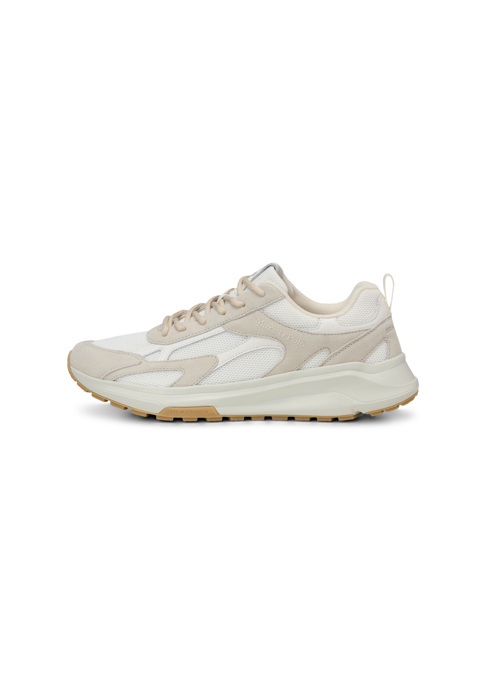 Marc O'Polo Sneaker »aus Rindleder und Mesh«