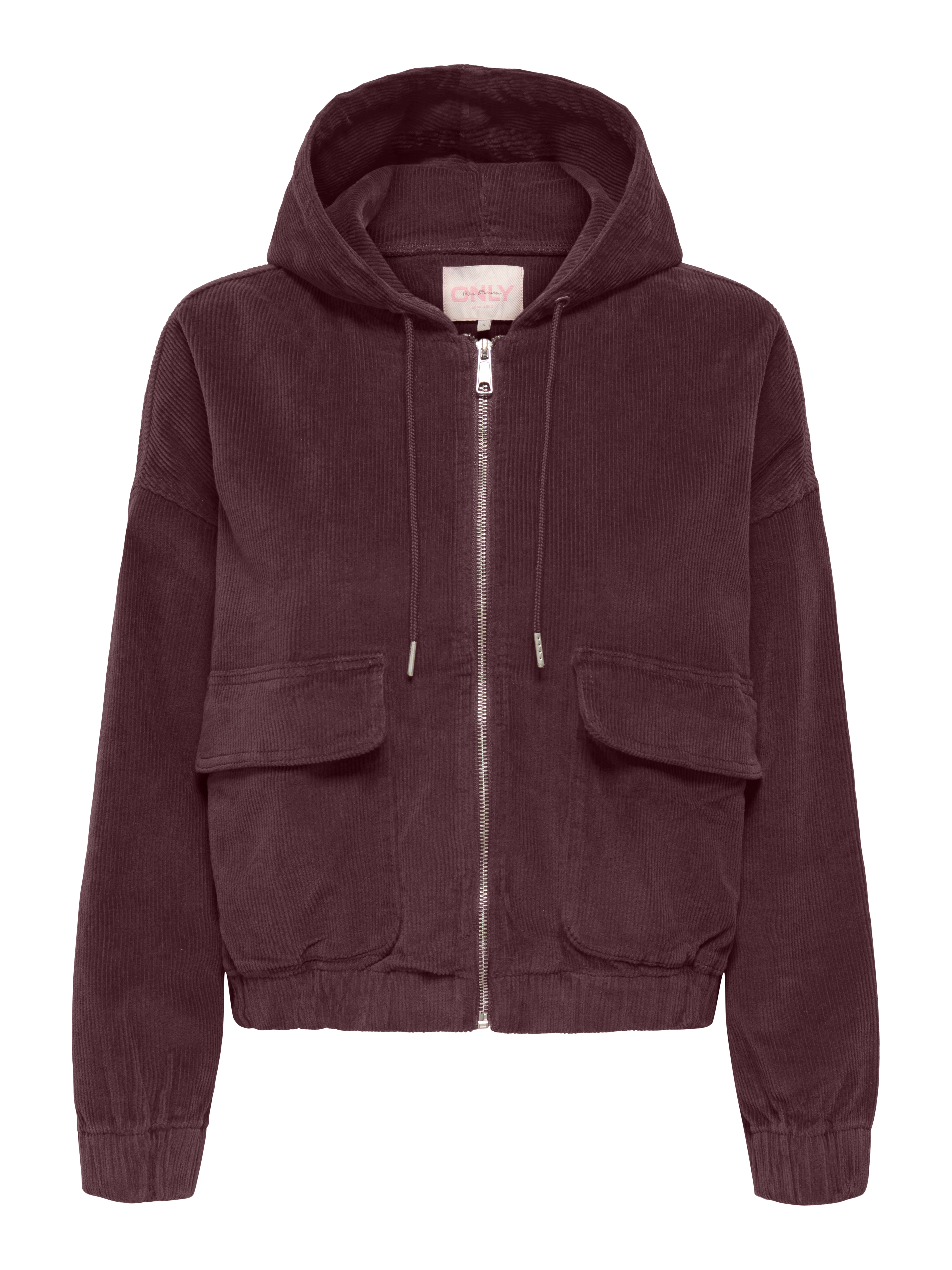 ONLY Cordjacke "ONLKENZIE L/S CORD JACKET PNT NOOS" mit Kapuze Baumwollmischung