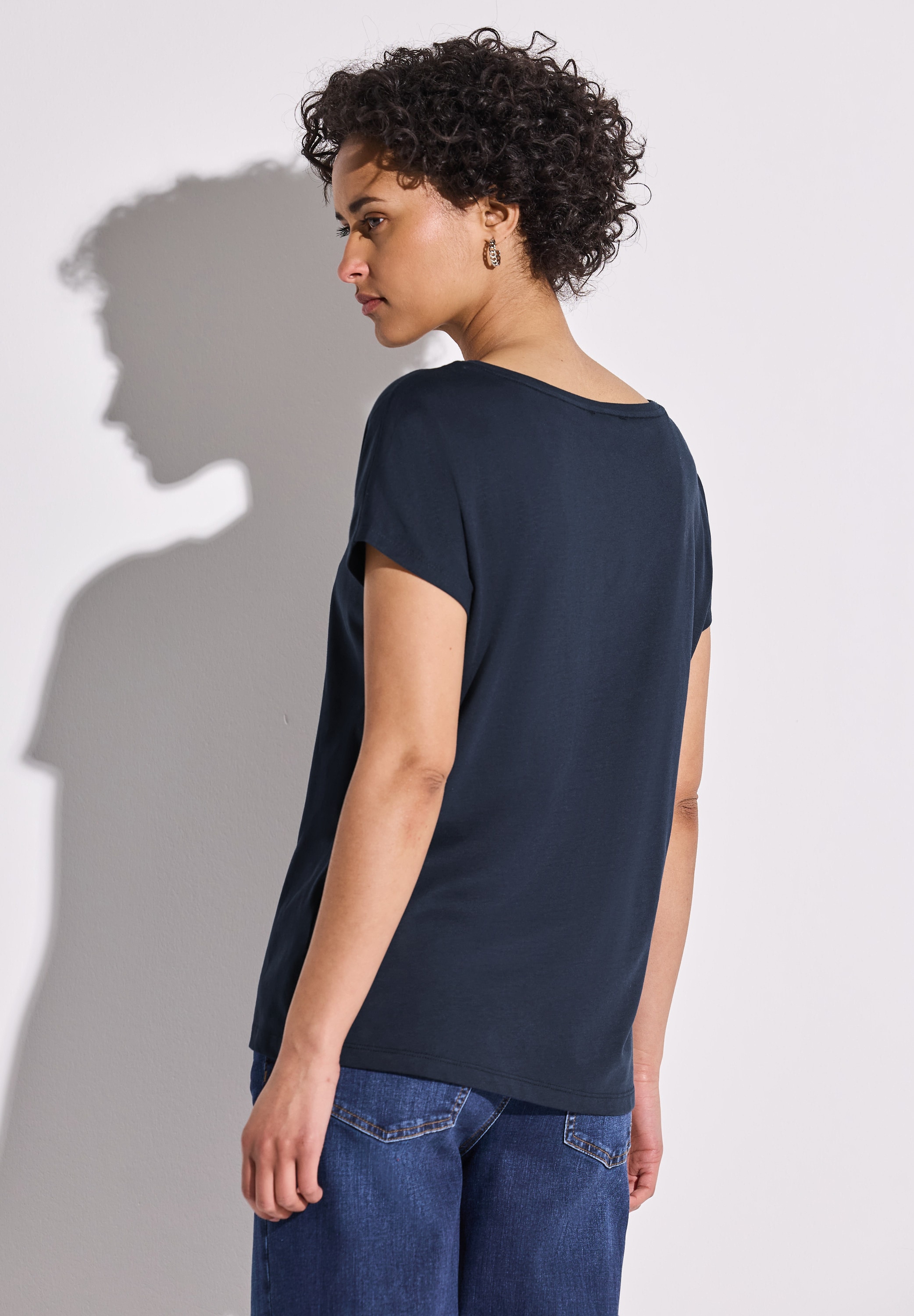 STREET ONE T-Shirt, im soften Baumwoll-Mix
