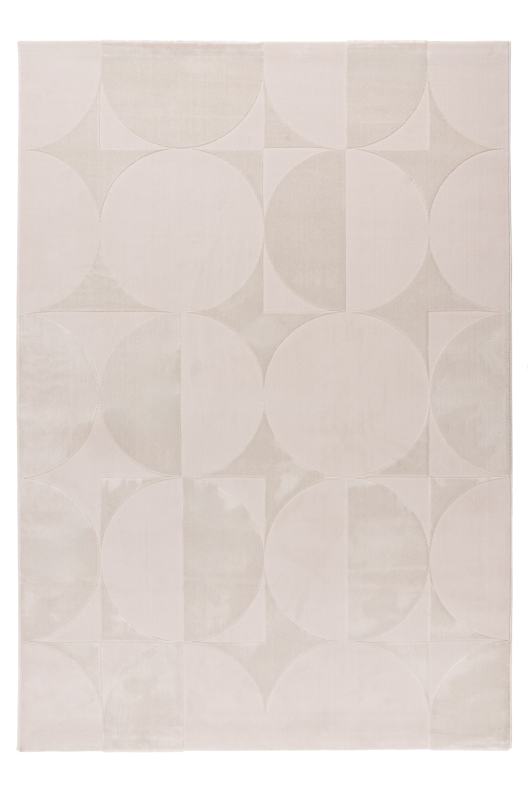 Kayoom Teppich "Stage 625" rechteckig 11 mm Höhe weicher Kurzflor, Hoch Tief Struktur, Wohnzimmer