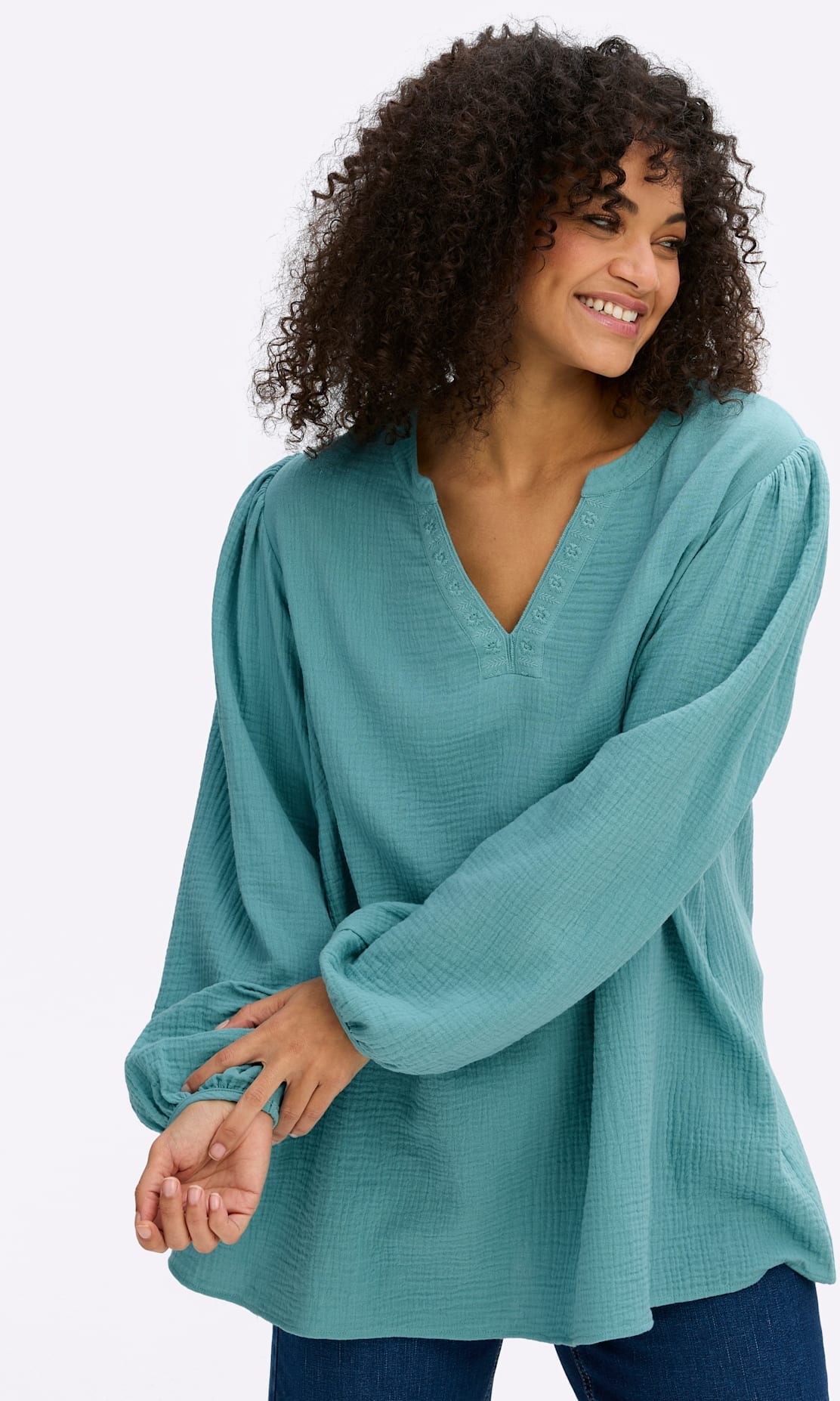 Sheego Longbluse