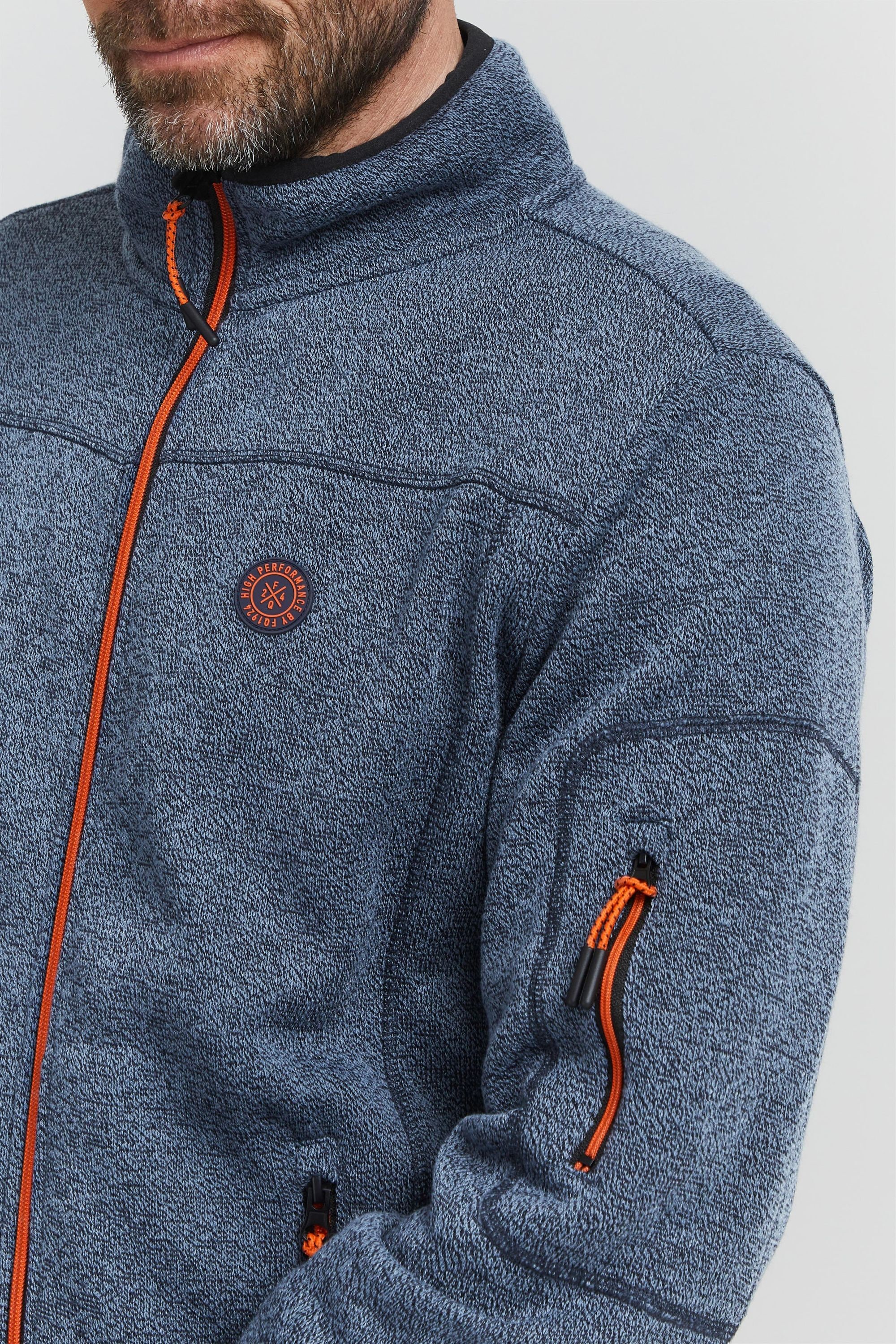 FQ1924 Fleecejacke »Fleecejacke FQPentrus«, ohne Kapuze