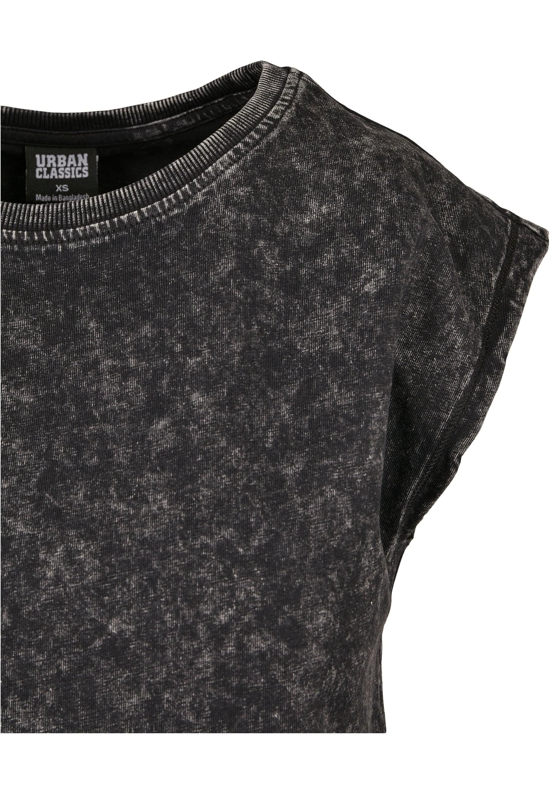 URBAN CLASSICS T-Shirt »Urban Classics Damen Ladies Short Acid Wash Tee«, (1 tlg.)