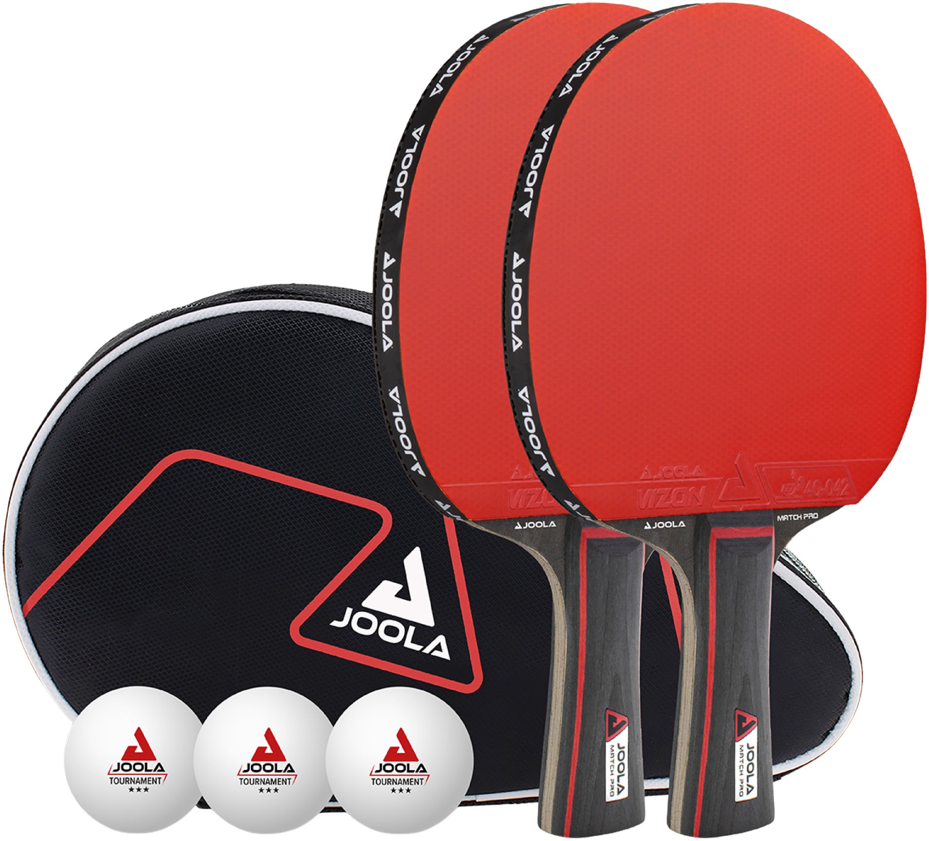 Joola Tischtennisschläger Tischtennis-Set Duo Pro