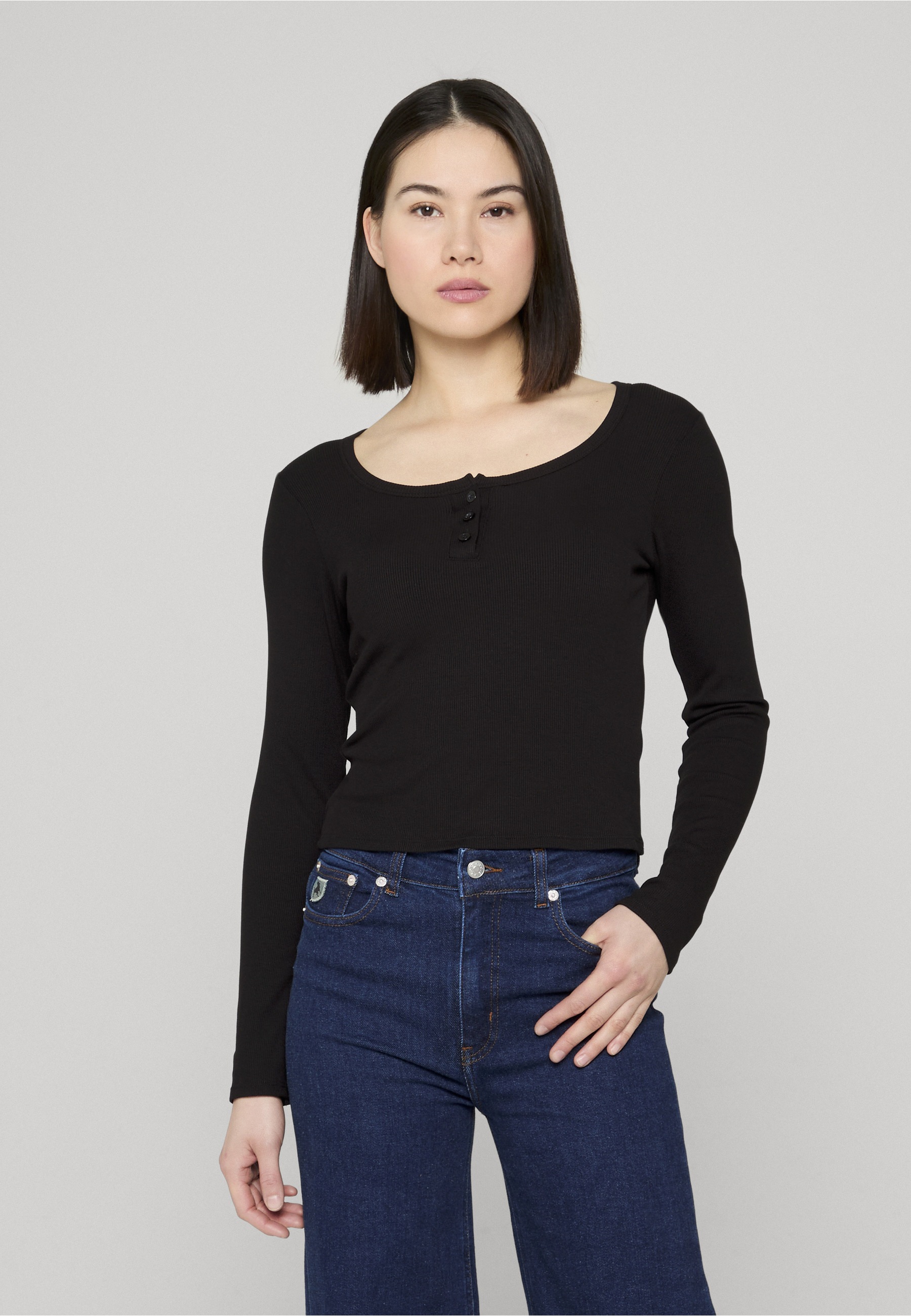 ESTELOU Longsleeve »ESTELOU Rib push longsleeve« 1