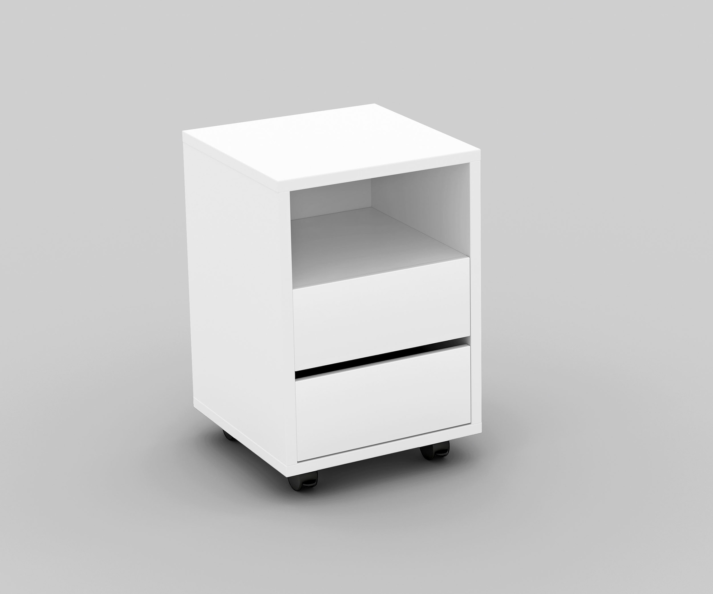 Rollcontainer »Agapi«, Bürocontainer im modernen Design, 40x40x62 cm, 2 Schubkästen