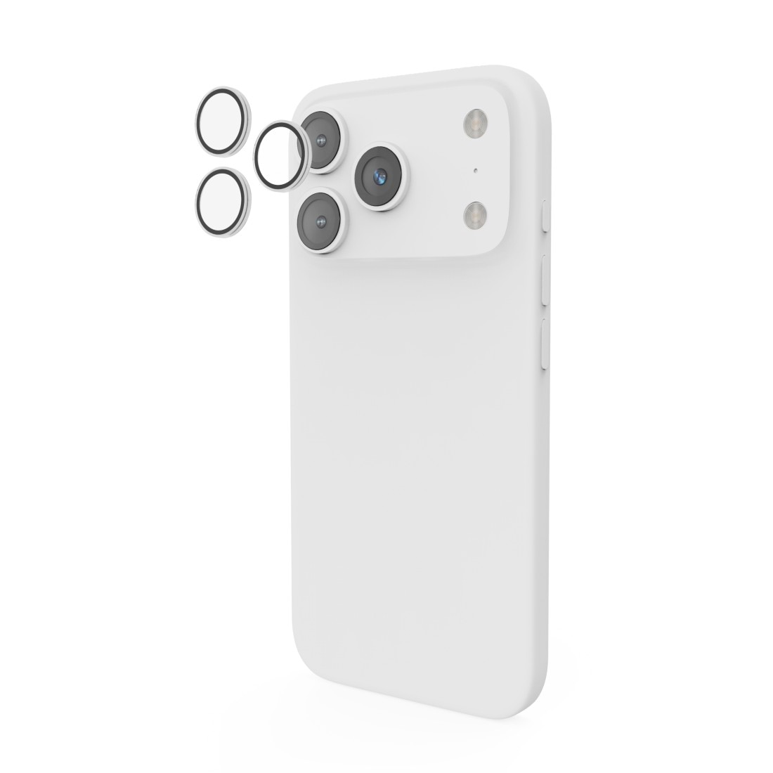 Hama Kameraschutzglas »Kameraschutz Einzellinsen aus Glas für Apple iPhone 18 Pro 18 Pro Max« 9H-Härte, Antireflexionsbeschichtung, Einzellinsen, case-friendly