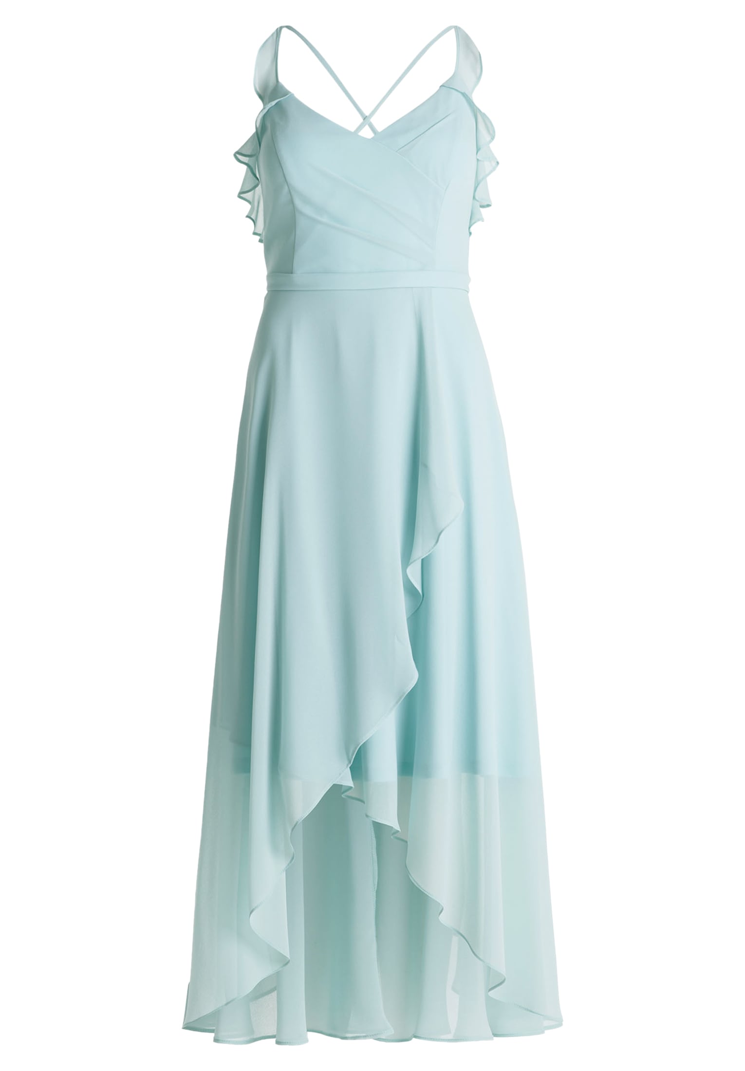 Vera Mont Abendkleid »Vera Mont Abendkleid mit Volant«, Wickel-Design
