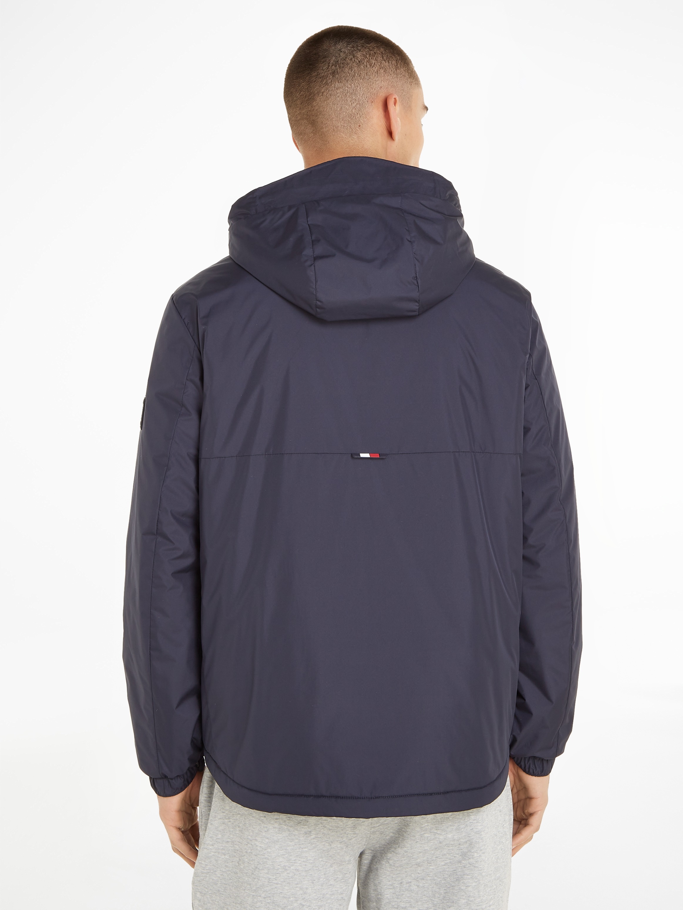 Tommy Hilfiger Outdoorjacke »PORTLAND HOODED JACKET«, mit Kapuze, mit wasserabweisendem Reißverschluss