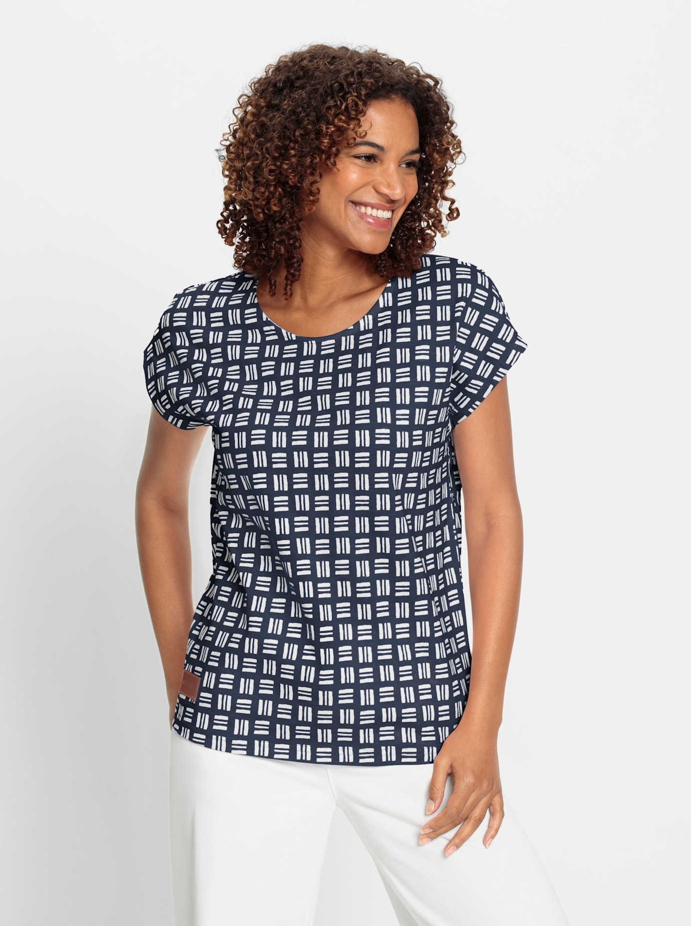 Casual Looks Print-Shirt "Print-Shirt", 1 Stk. günstig online kaufen