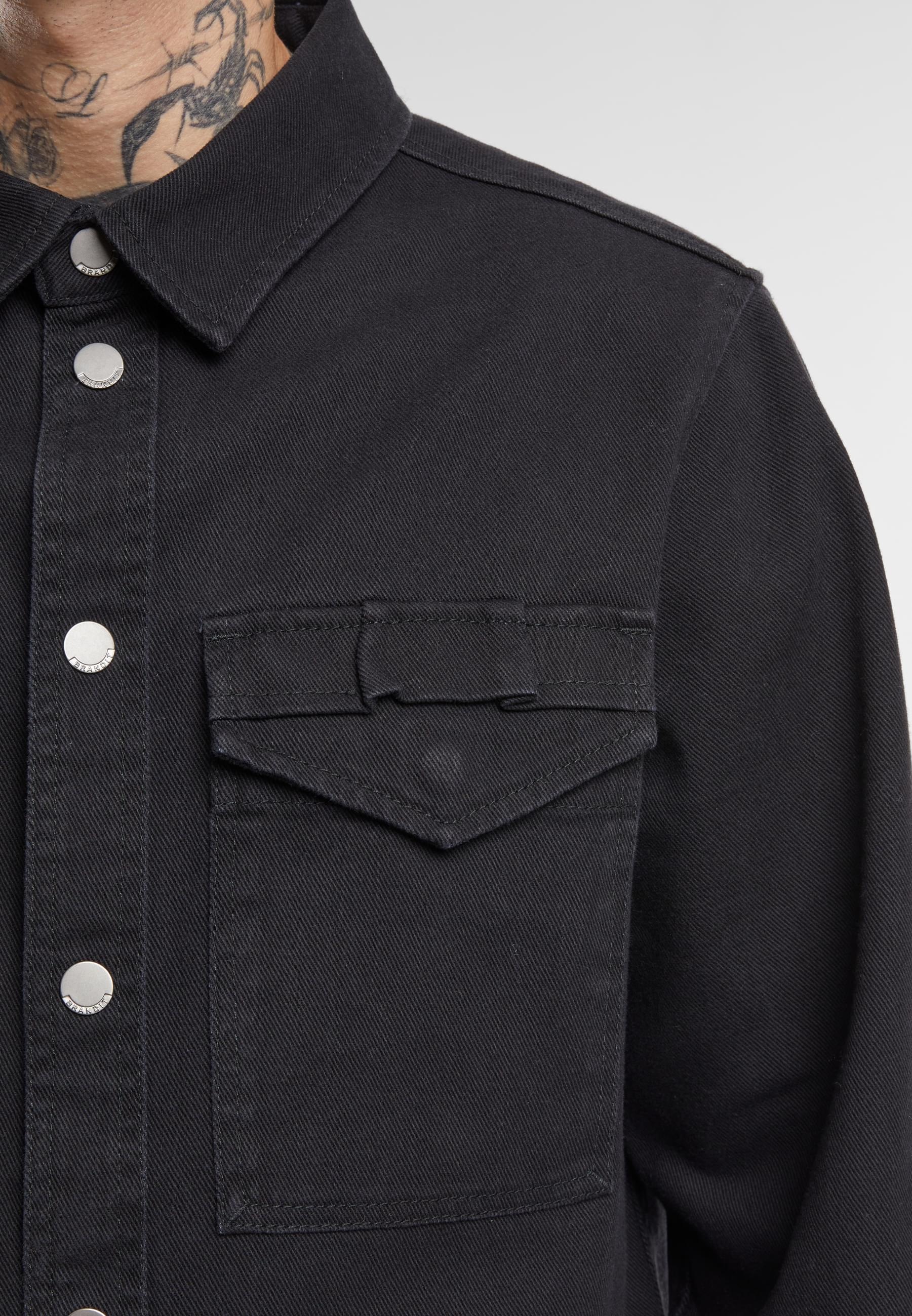 Brandit Langarmhemd »Brandit Brandit Men Heavy Twill Shirt«, (1 tlg.)