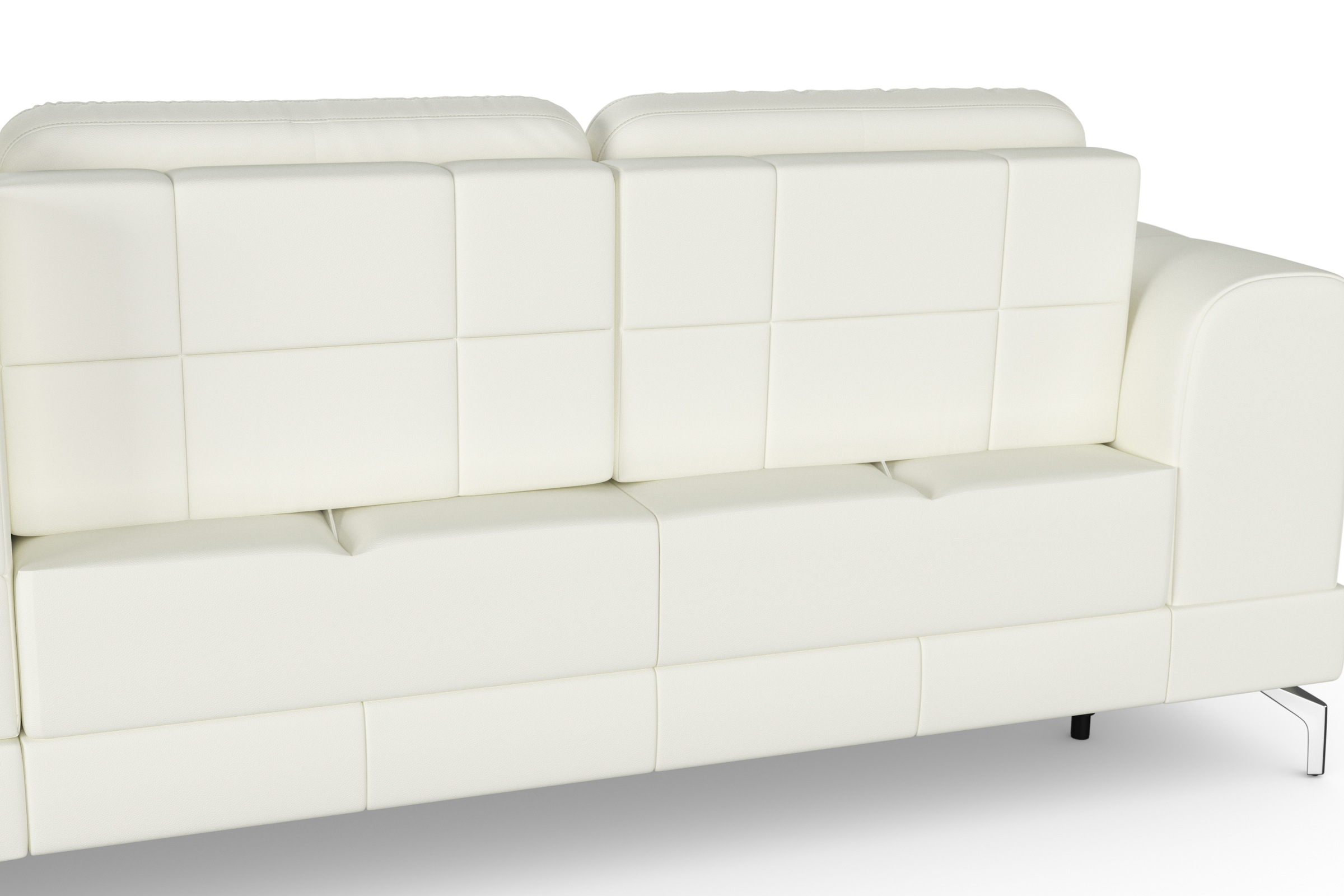 sit&more Ecksofa »Bendigo L-Form«, inklusive Sitztiefenverstellung, Bodenfreiheit 12 cm, in 2 Fußfarben