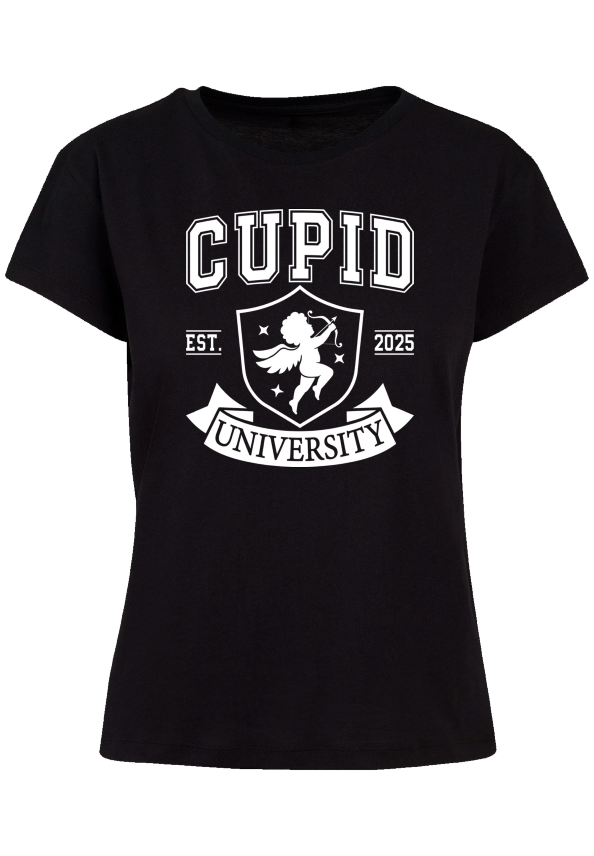 F4NT4STIC T-Shirt »Cupid University Valentinstag«, Premium Qualität