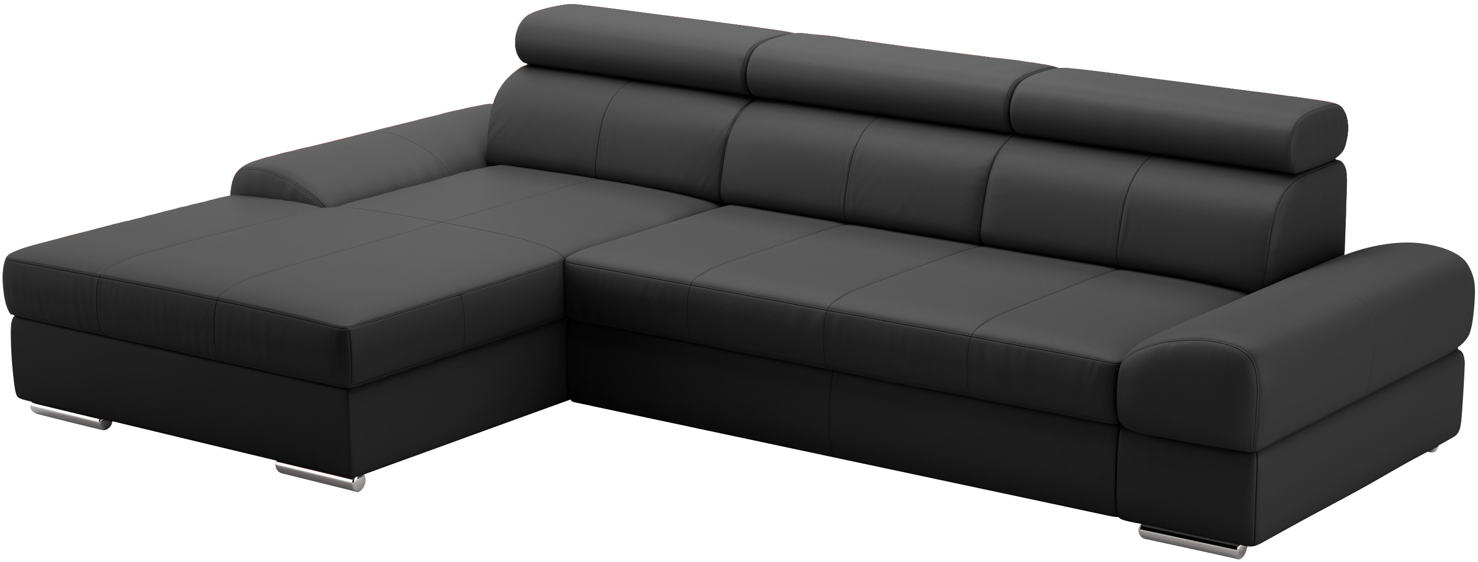 Thumbnail - sit&more Ecksofa "Broadway L-Form" inklusive Kopfteilverstellung, wahlweise mit Bettfunktion