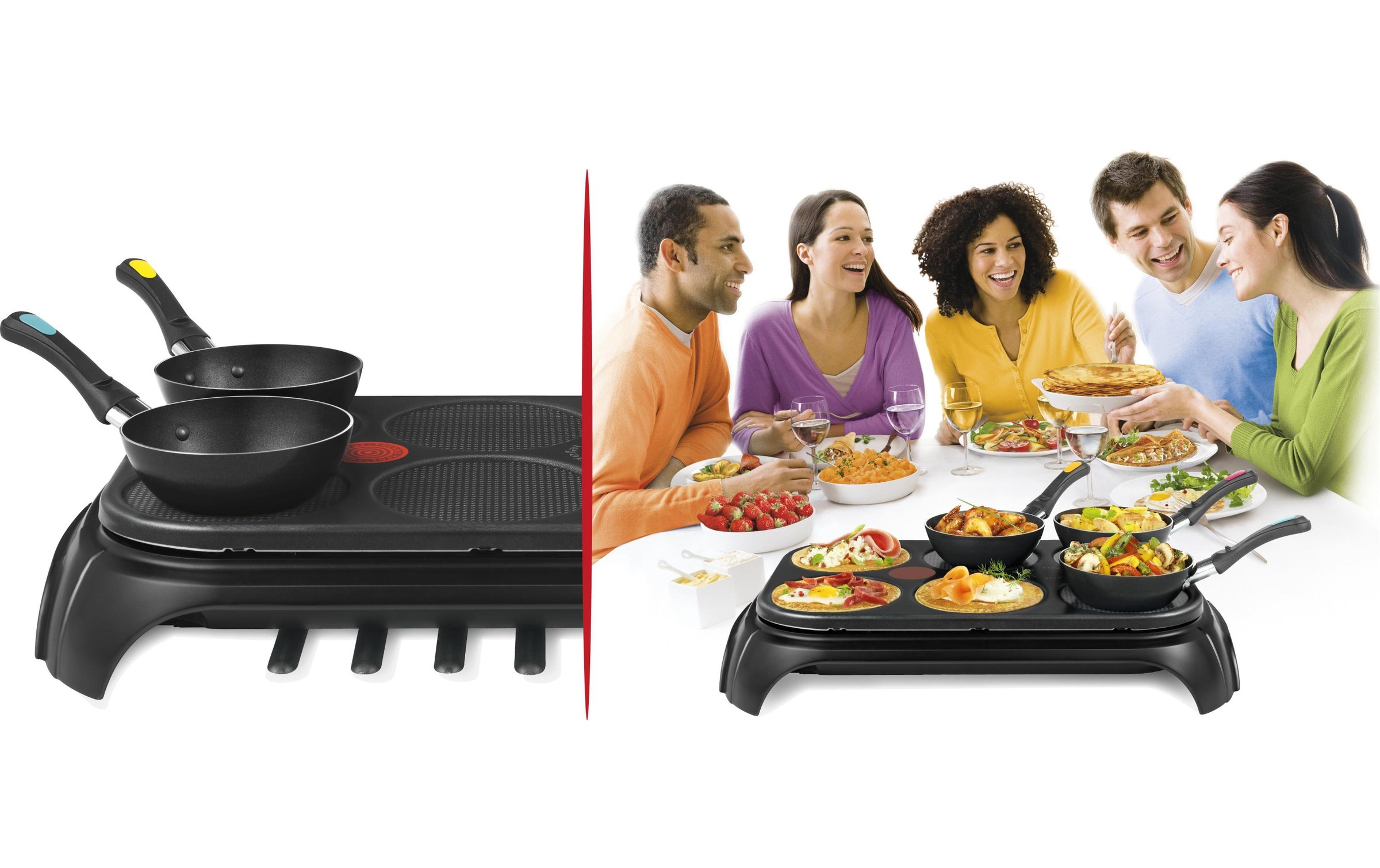 Tefal Raclette »Wok 2in1 Crêpe« 1.000 W