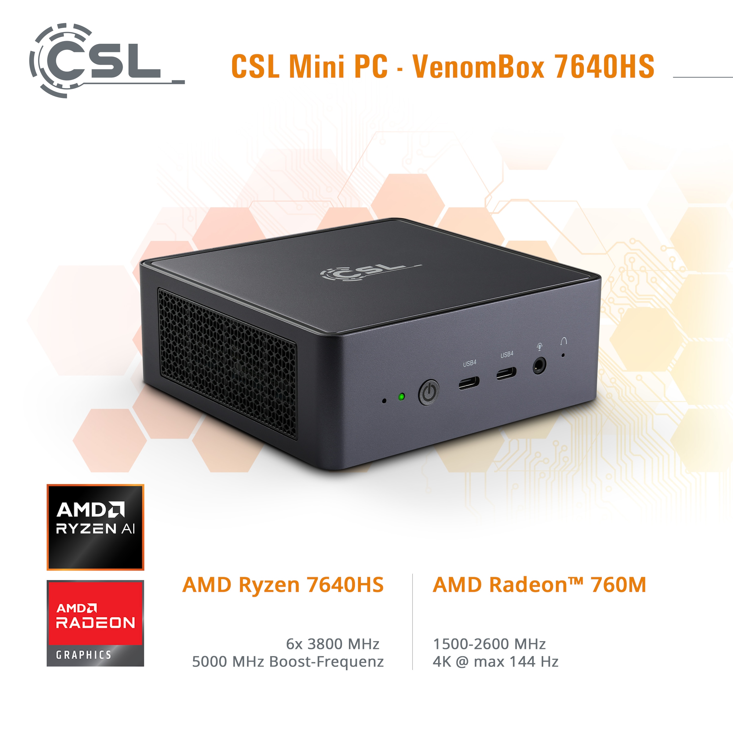 CSL PC »VenomBox 7640HS«