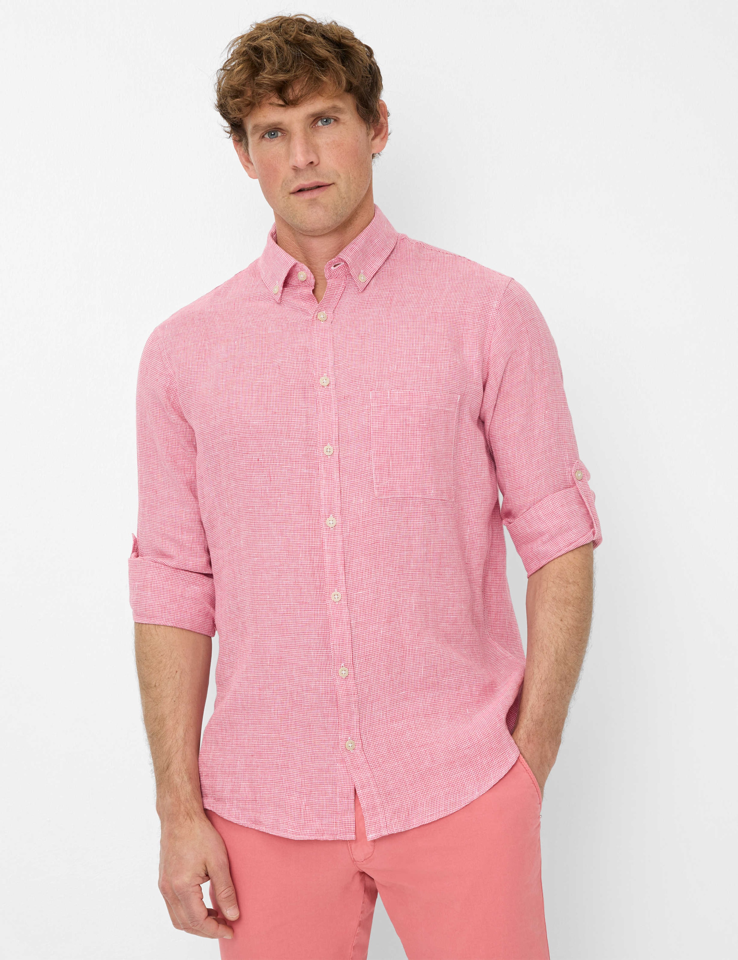 Brax Leinenhemd »Style DIRK«