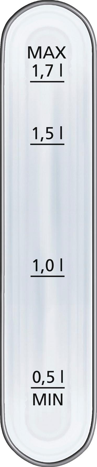 Steba Wasserkocher »WK 20 INOX«, 1,7 l, 2200 W
