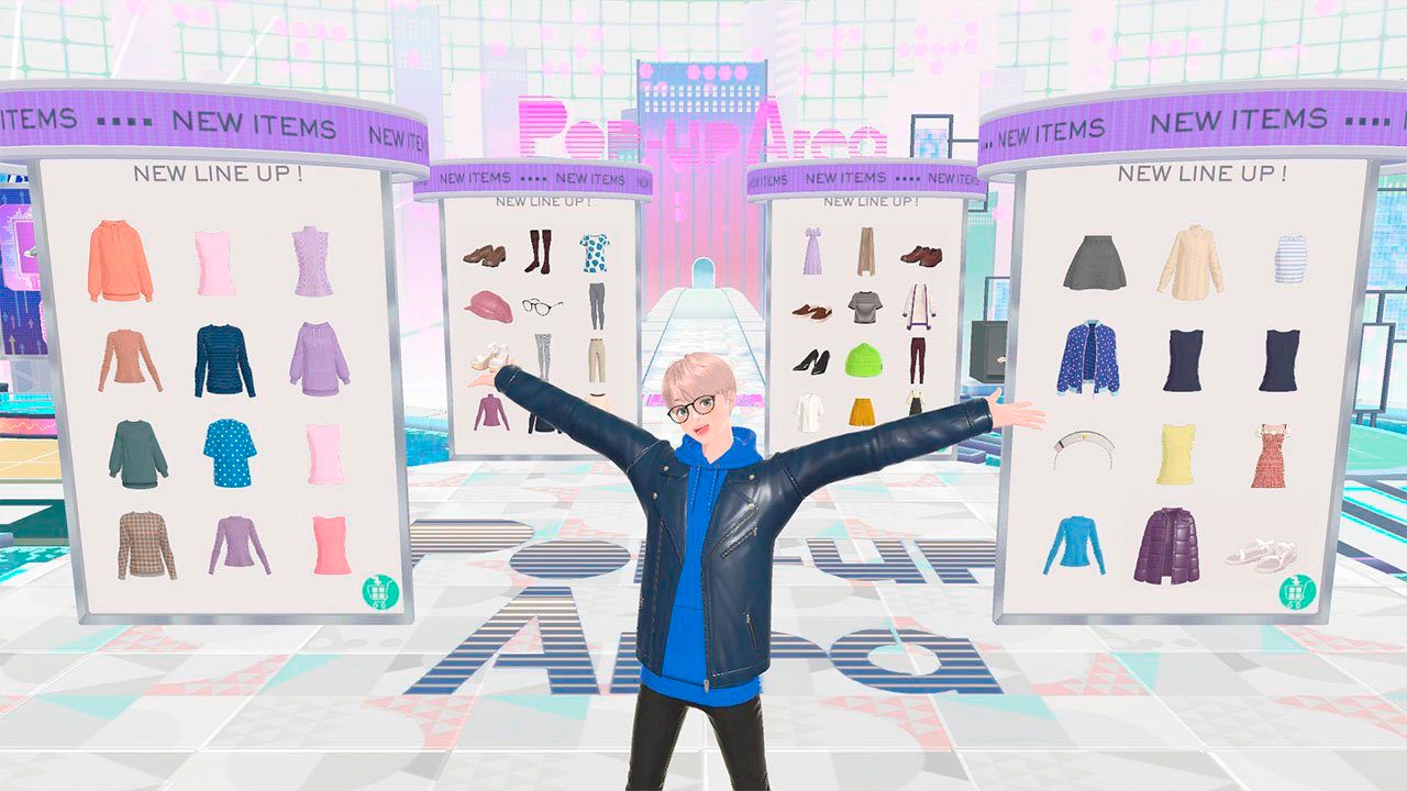 Nintendo Switch Spielekonsole »Switch r/b inkl. Fashion Dreamer und Miitopia«