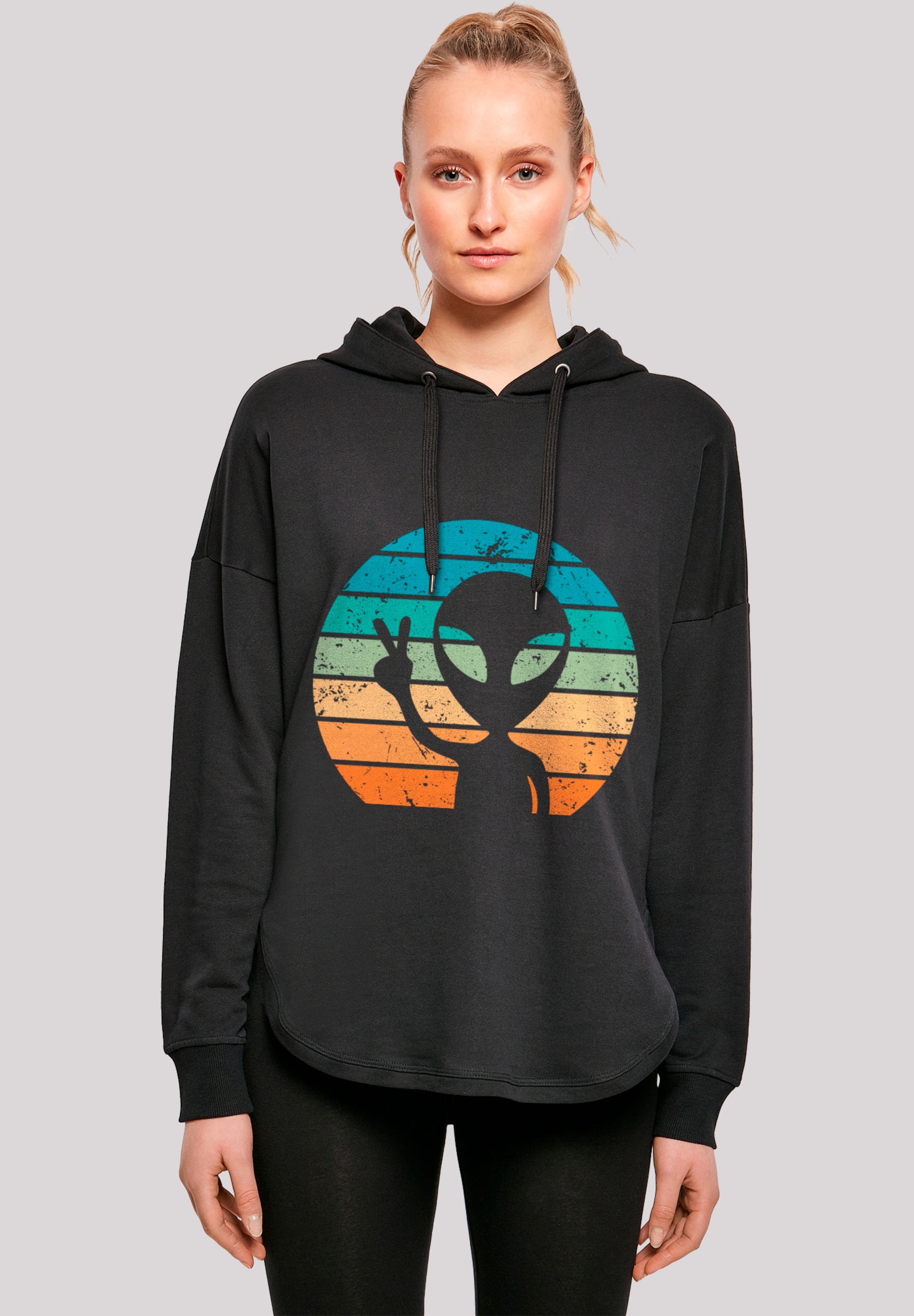 F4NT4STIC Kapuzenpullover "Alien Piece Sonnenuntergang" Premium Qualität günstig online kaufen