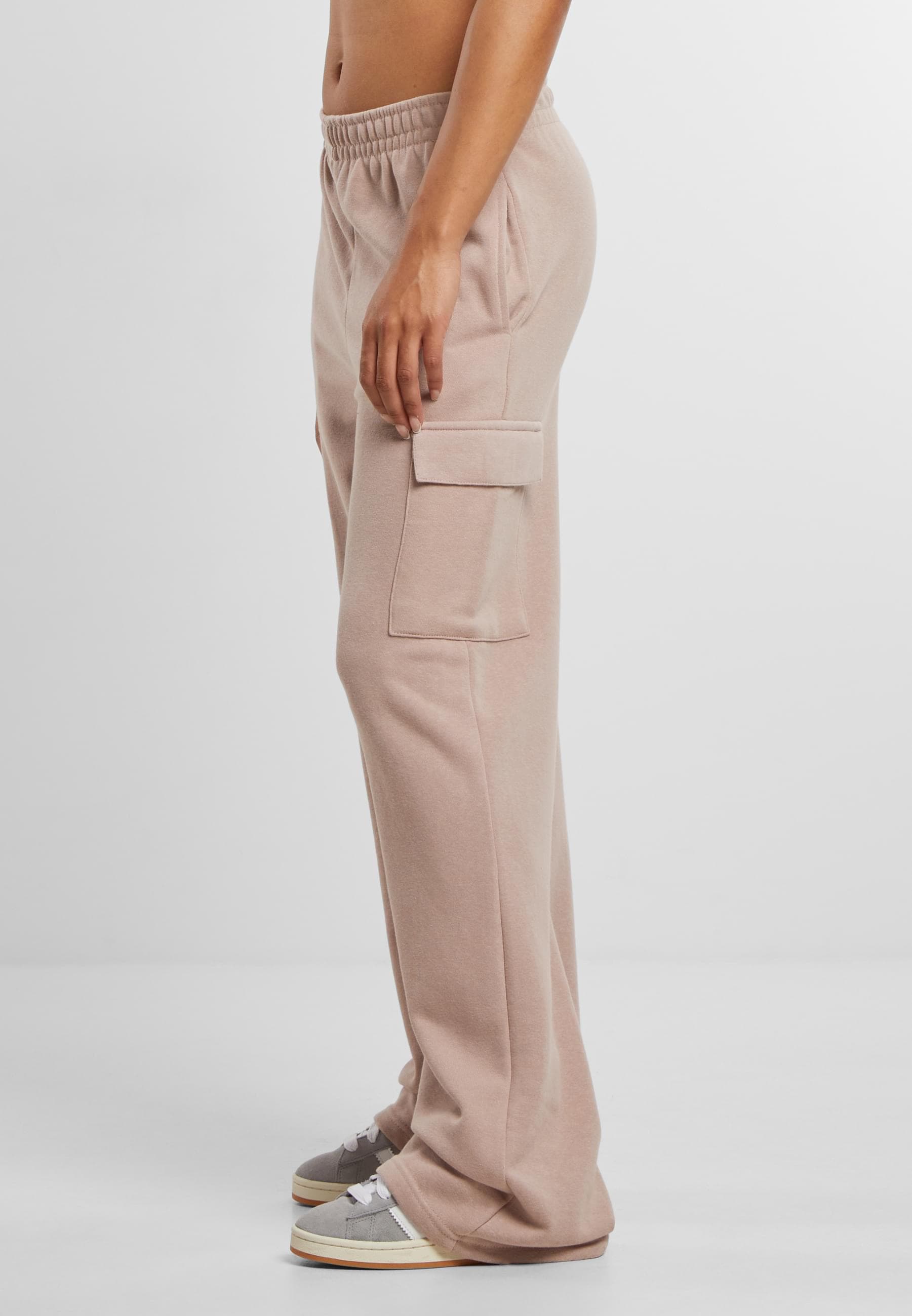 URBAN CLASSICS Jogginghose »Urban Classics Damen Ladies Baggy Light Terry Sweat Pants«, (1 tlg.)